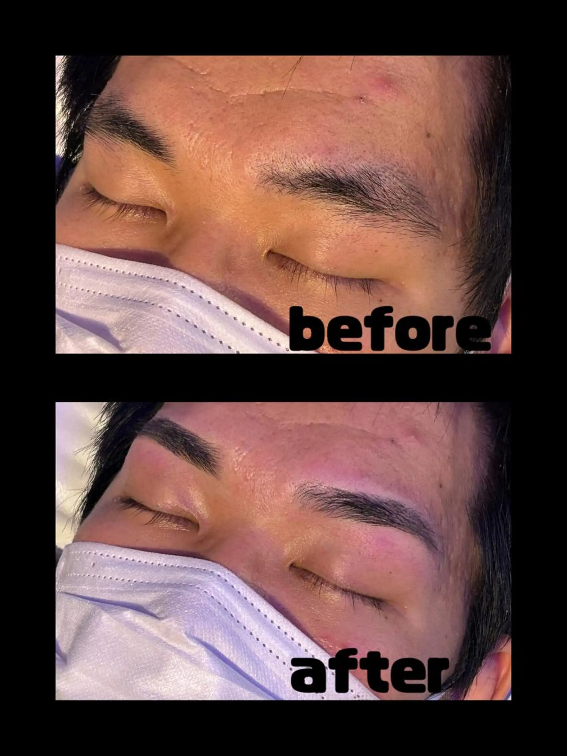 アイブロウ メンズ眉毛サロン TOP LOOKの眉毛・アイブロウイメージ