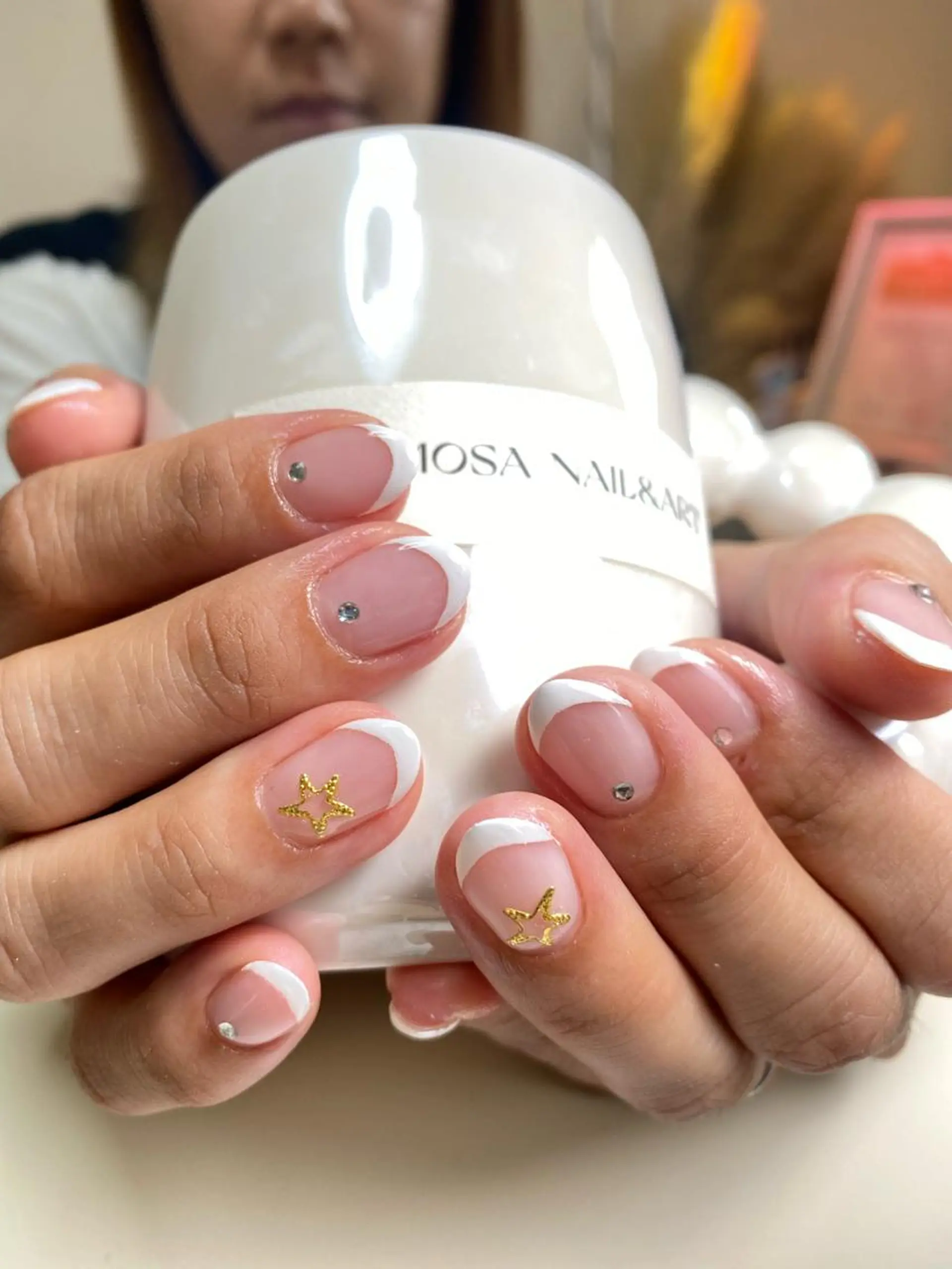 ネイル ハンドネイル ハンドケア 🫧Mimosa 吉祥寺のネイルデザイン