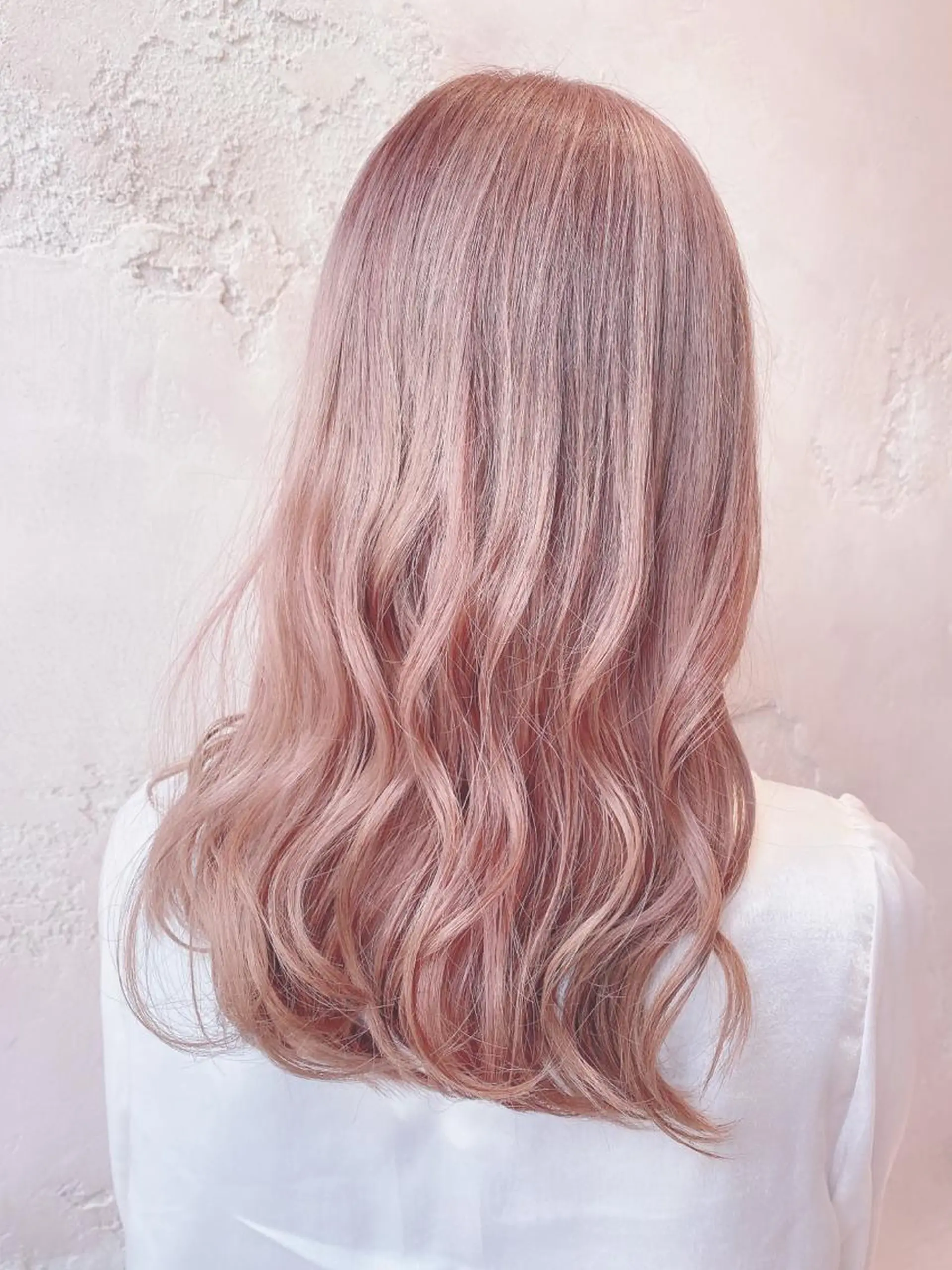 セミロング Puamelia 名古屋所属・韓国風ヘア✻透明感 カラー✻yukaのヘアスタイル