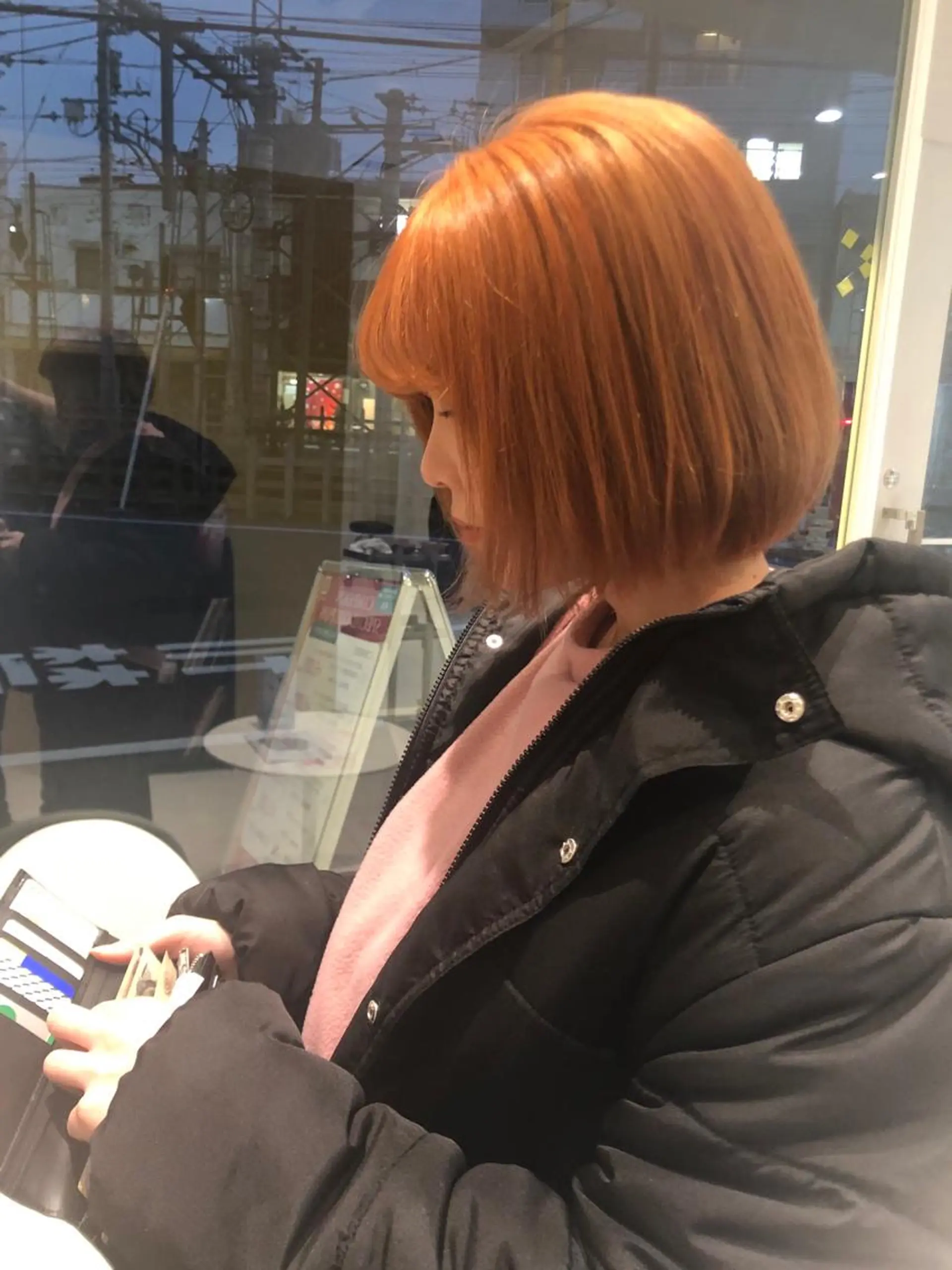 ミディアム カラー HOLON池袋所属・ウルフカット ハッシュカット/七海のヘアスタイル