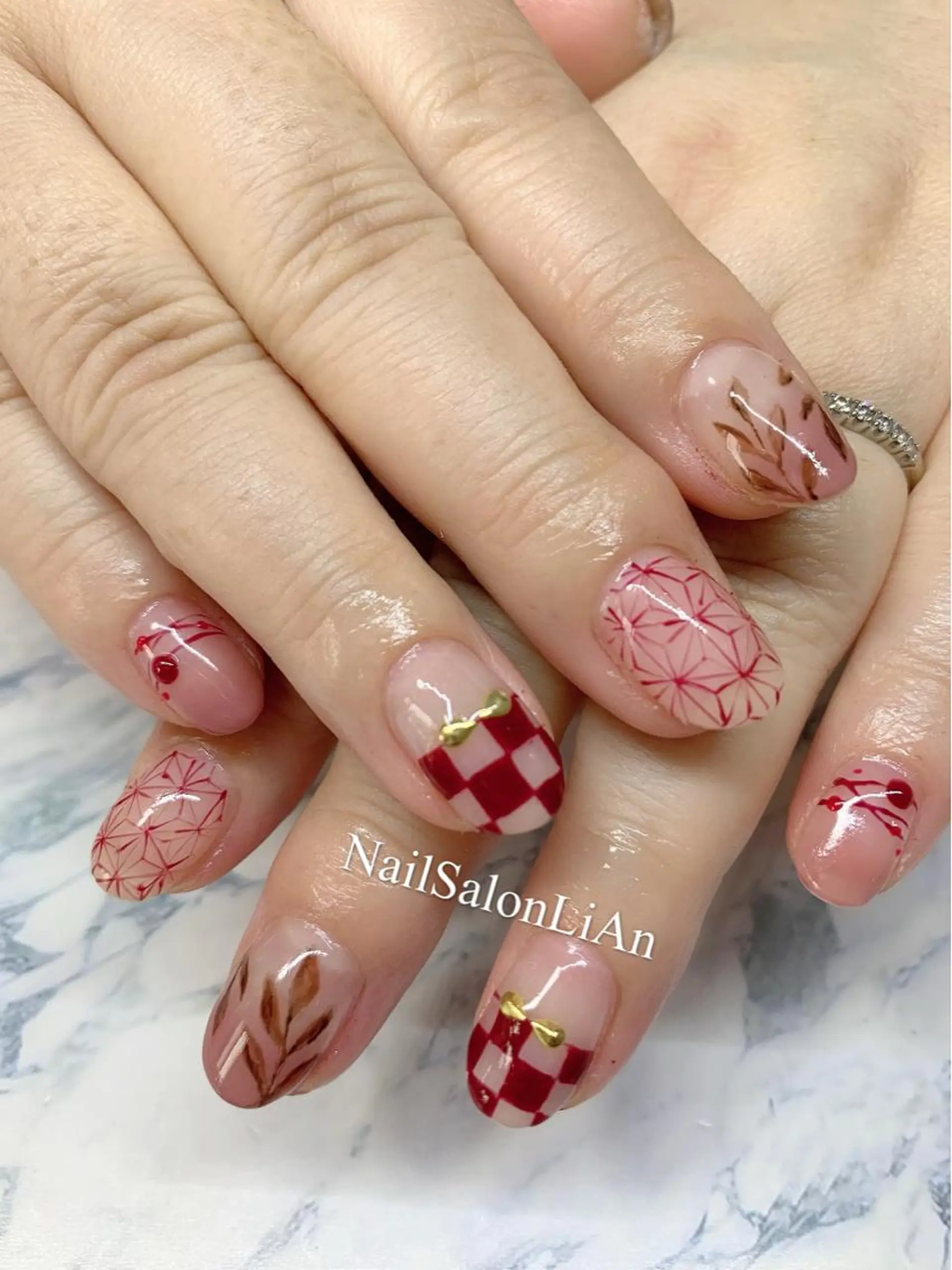 ネイル ハンドネイル NailSalon LiAnのネイルデザイン