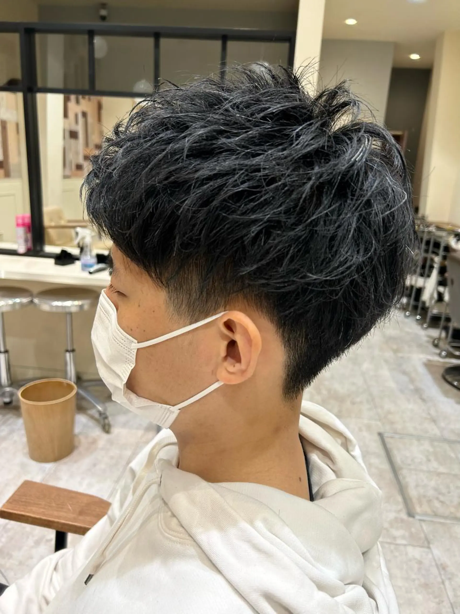 メンズ 刈り上げ Yamamoto 半個室美容室zinaのヘアスタイル