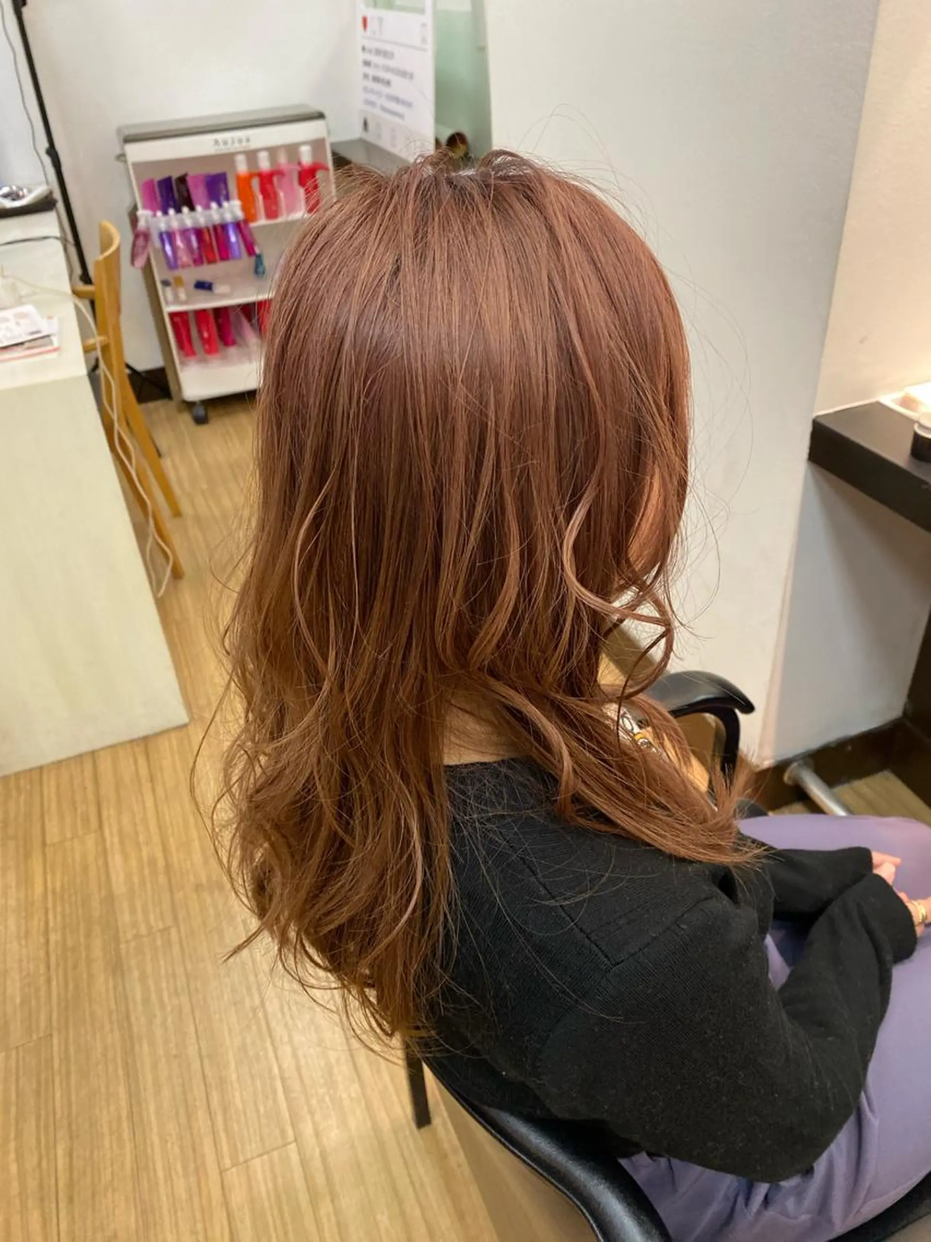 ロング カット ヘアカラー トリートメント one by zero所属・藏本 剛史のヘアスタイル