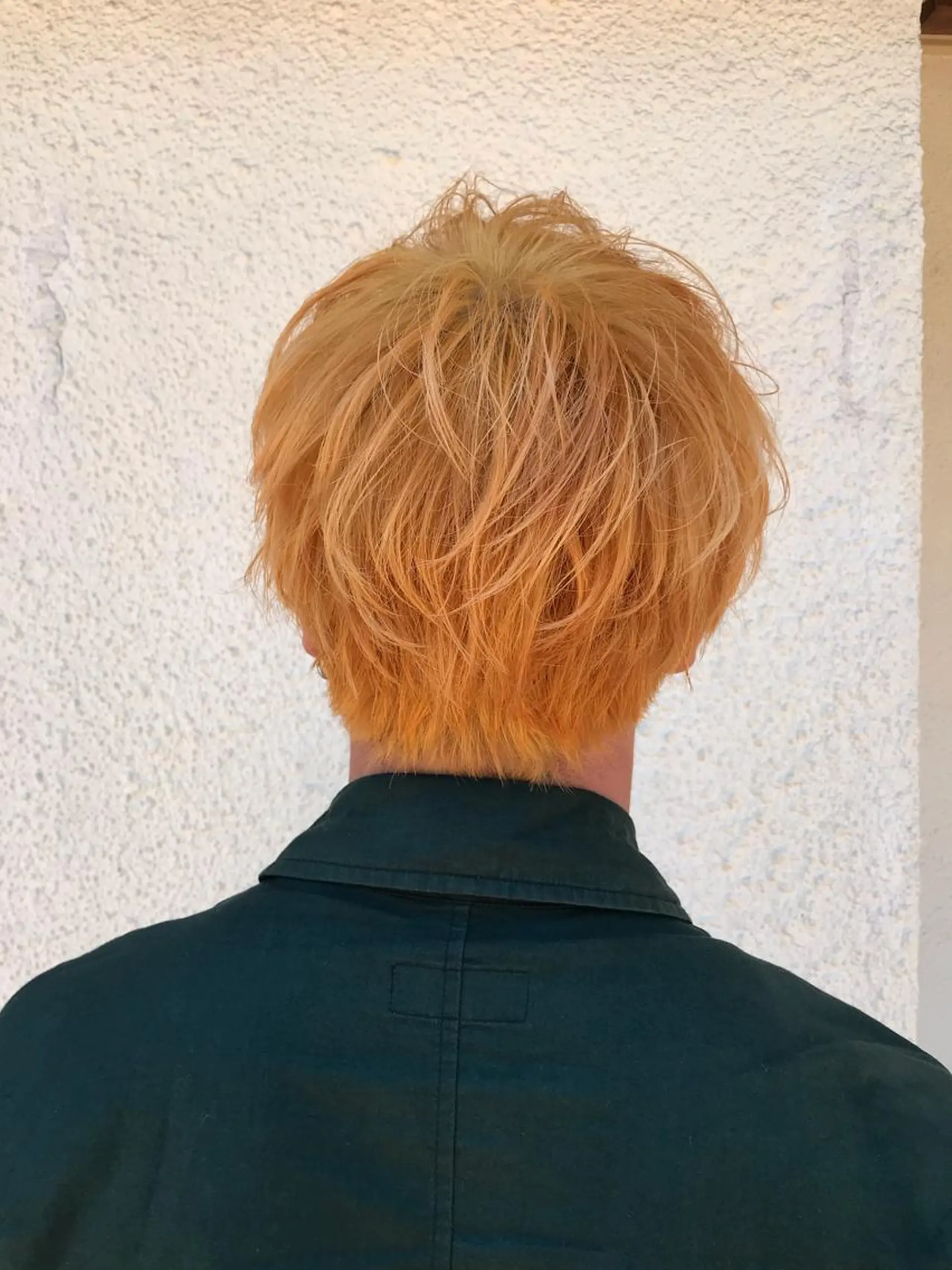 ショート カラー パーマ メンズ JUNTA 梅田茶屋町のヘアスタイル