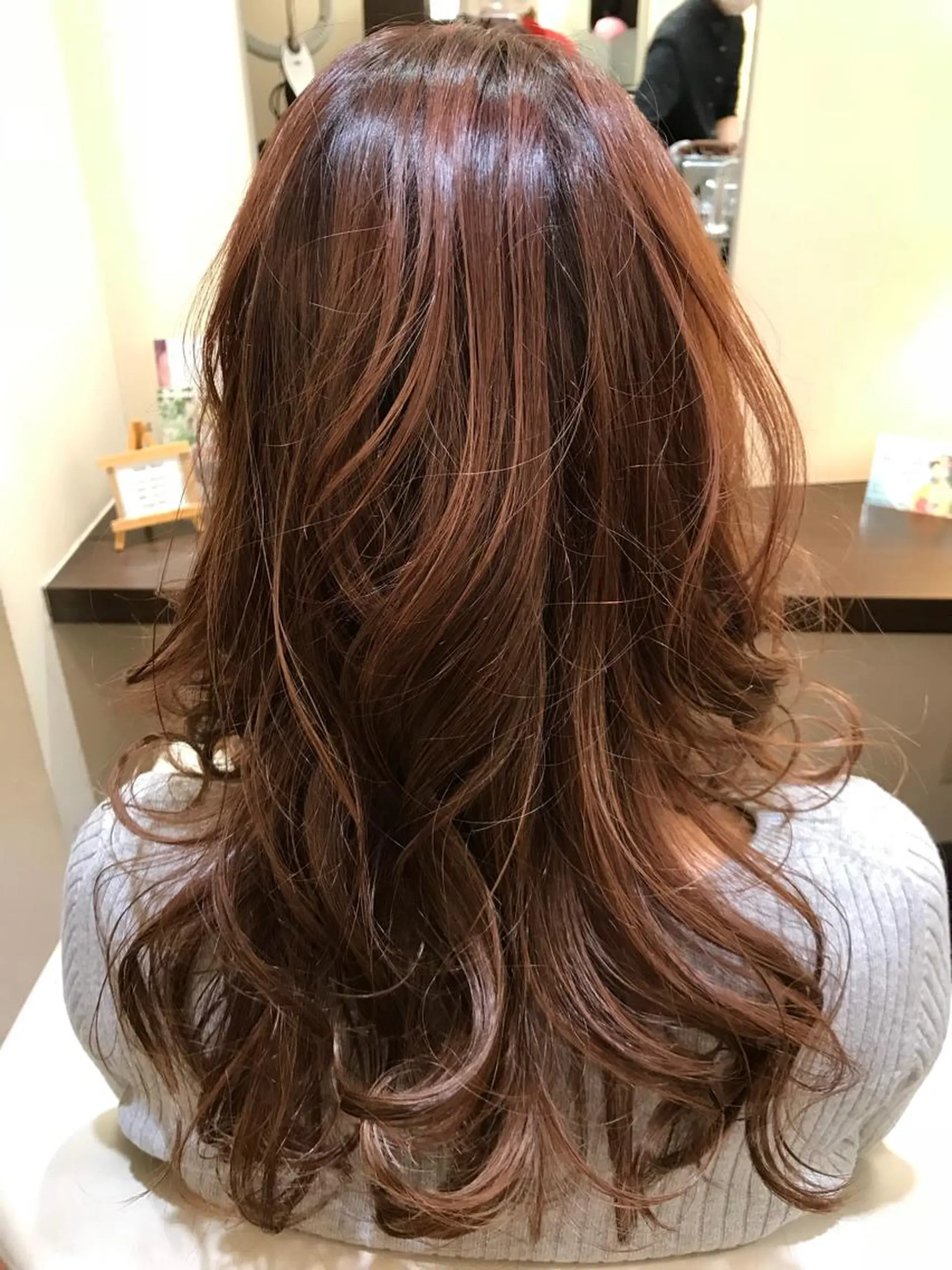 ロング カラー BIANCO北堀江 AKANEのヘアスタイル