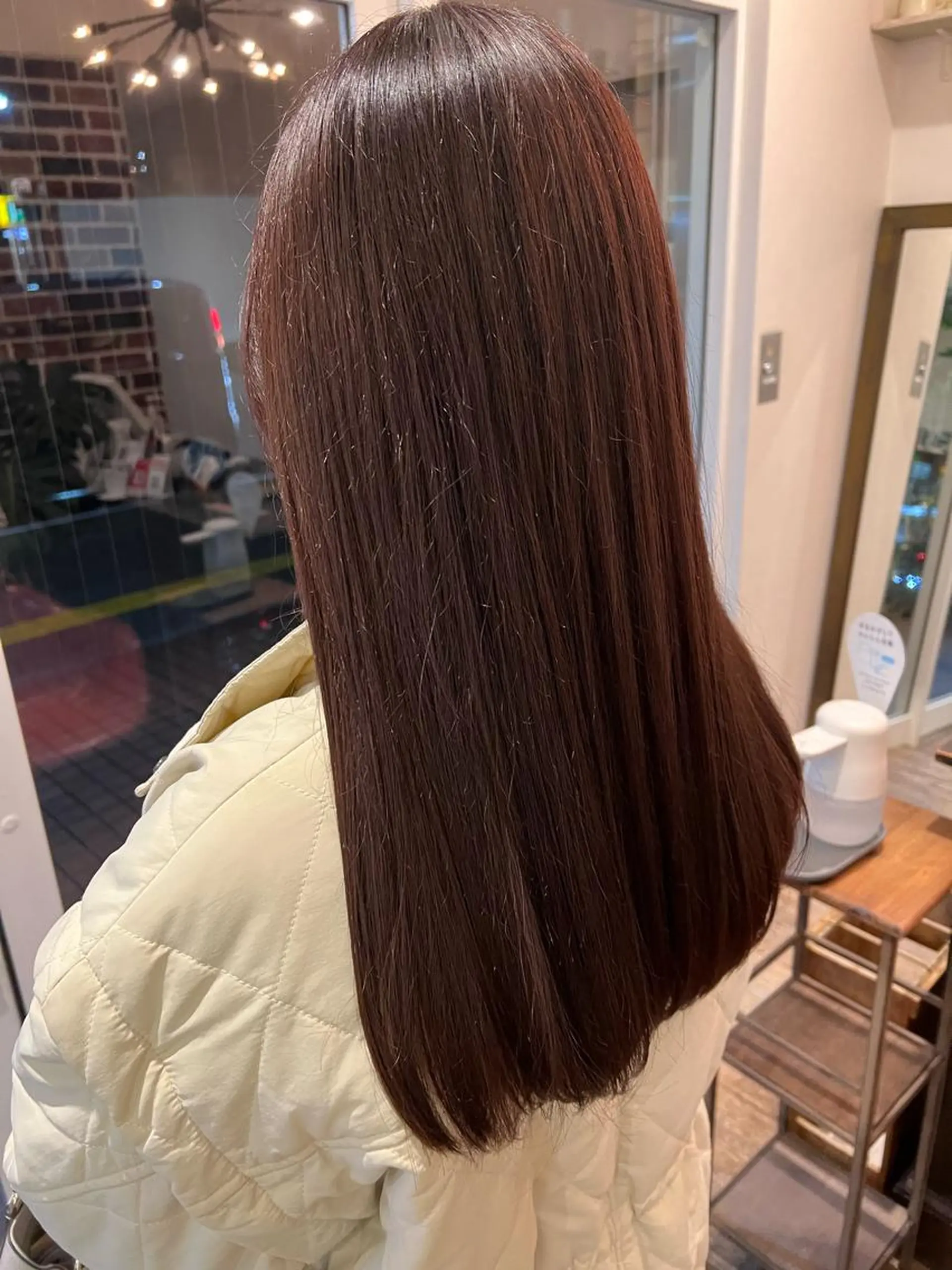 ロング カット ヘアカラー 山崎 和花のヘアスタイル