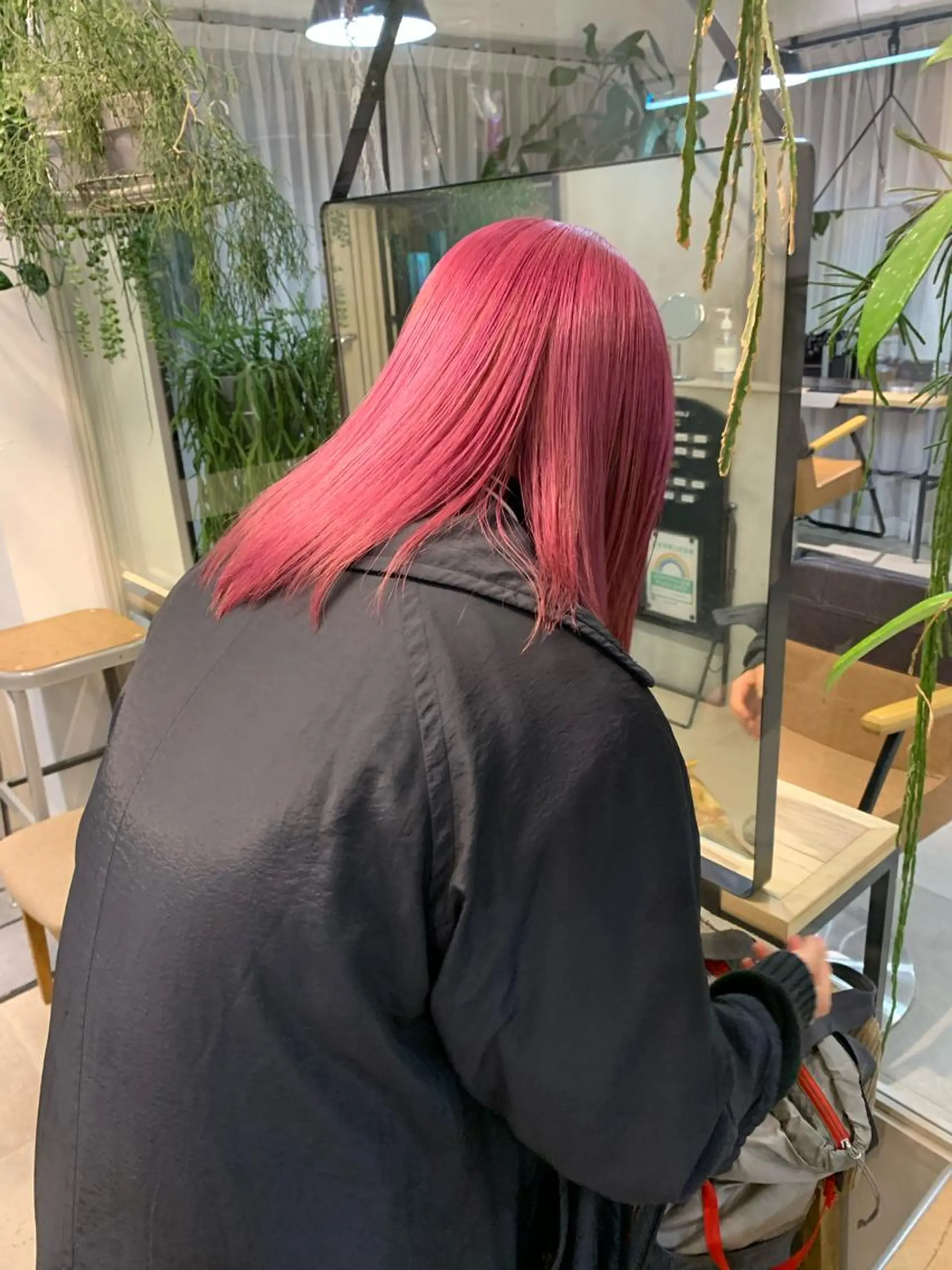 セミロング 小顔レイヤー×コンパ クトボブ/林隆平のヘアスタイル