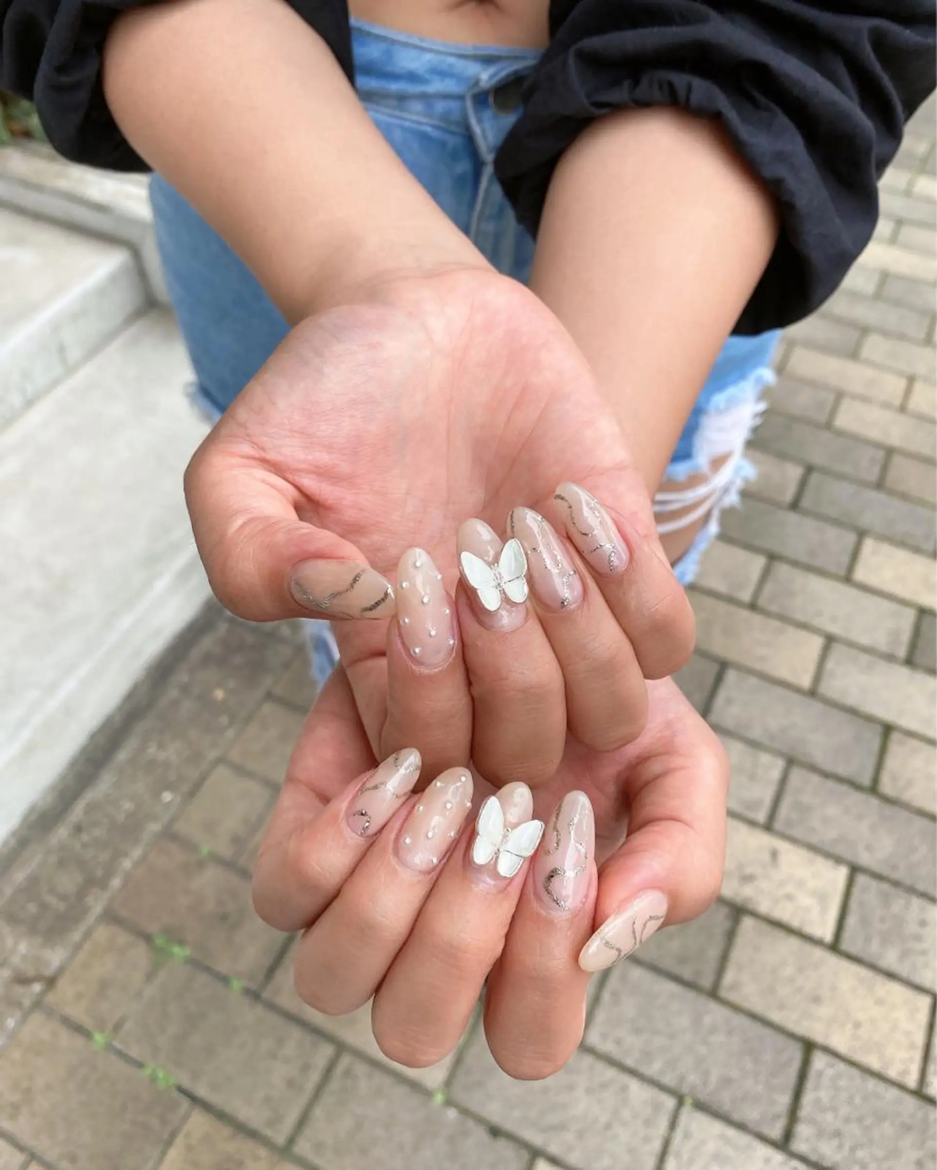 ネイル ハンドネイル フットネイル ハンドケア nail salon  AlgeTy所属・✴︎:.｡. MAKI.｡.:✴︎のネイルデザイン