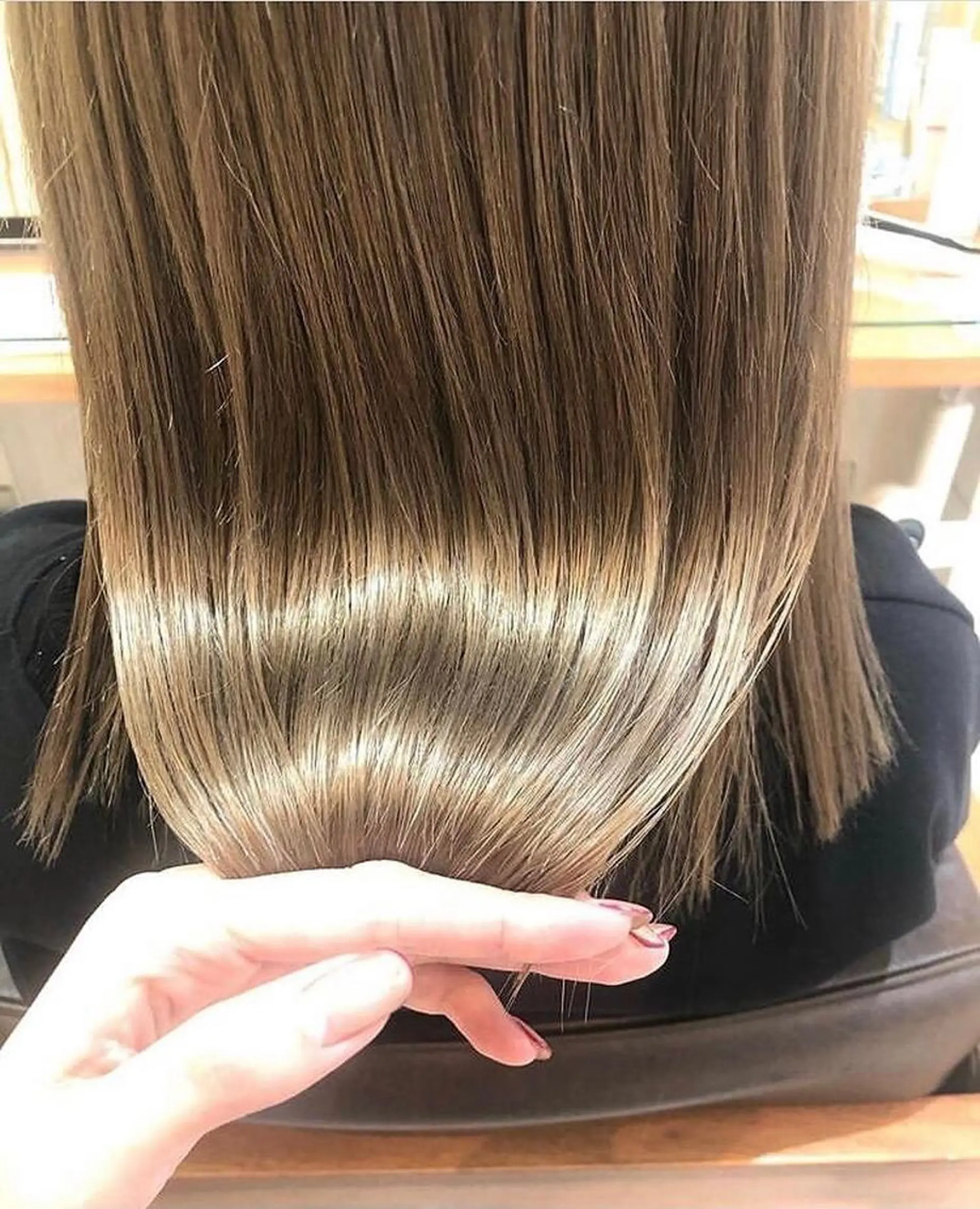 ミディアム カラー カット ヘアカラー トリートメント 渋谷/韓国風 西原直樹のヘアスタイル