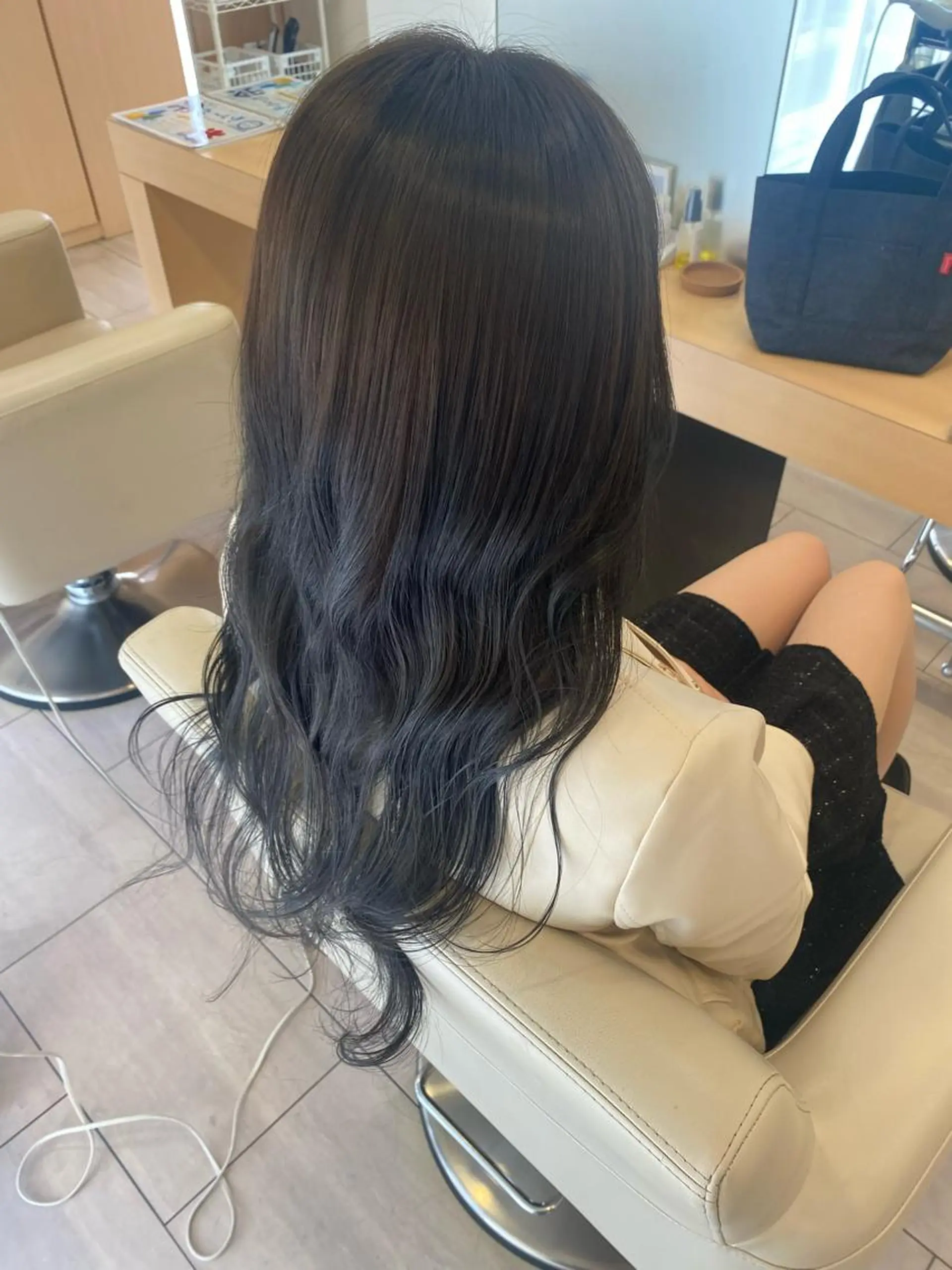 ロング カラー 韓国風ヘア 武富 果音のヘアスタイル