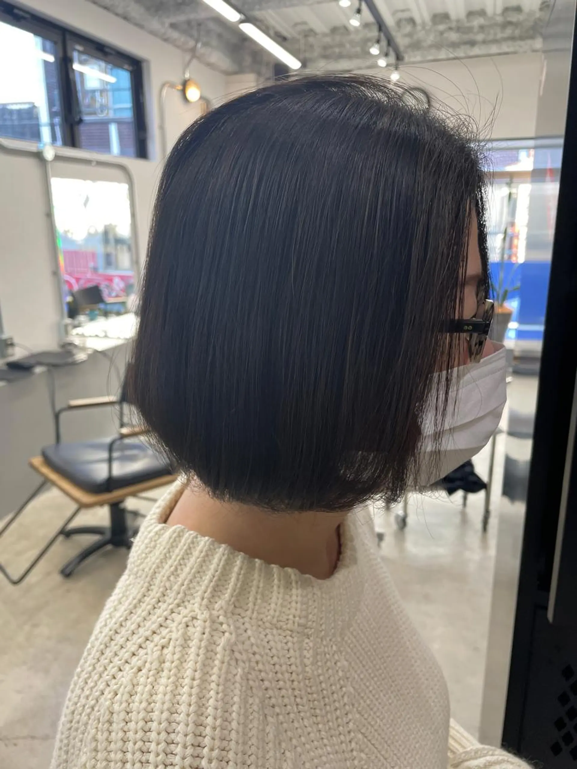 ミディアム カラー メンズ専門サロン wokeのヘアスタイル