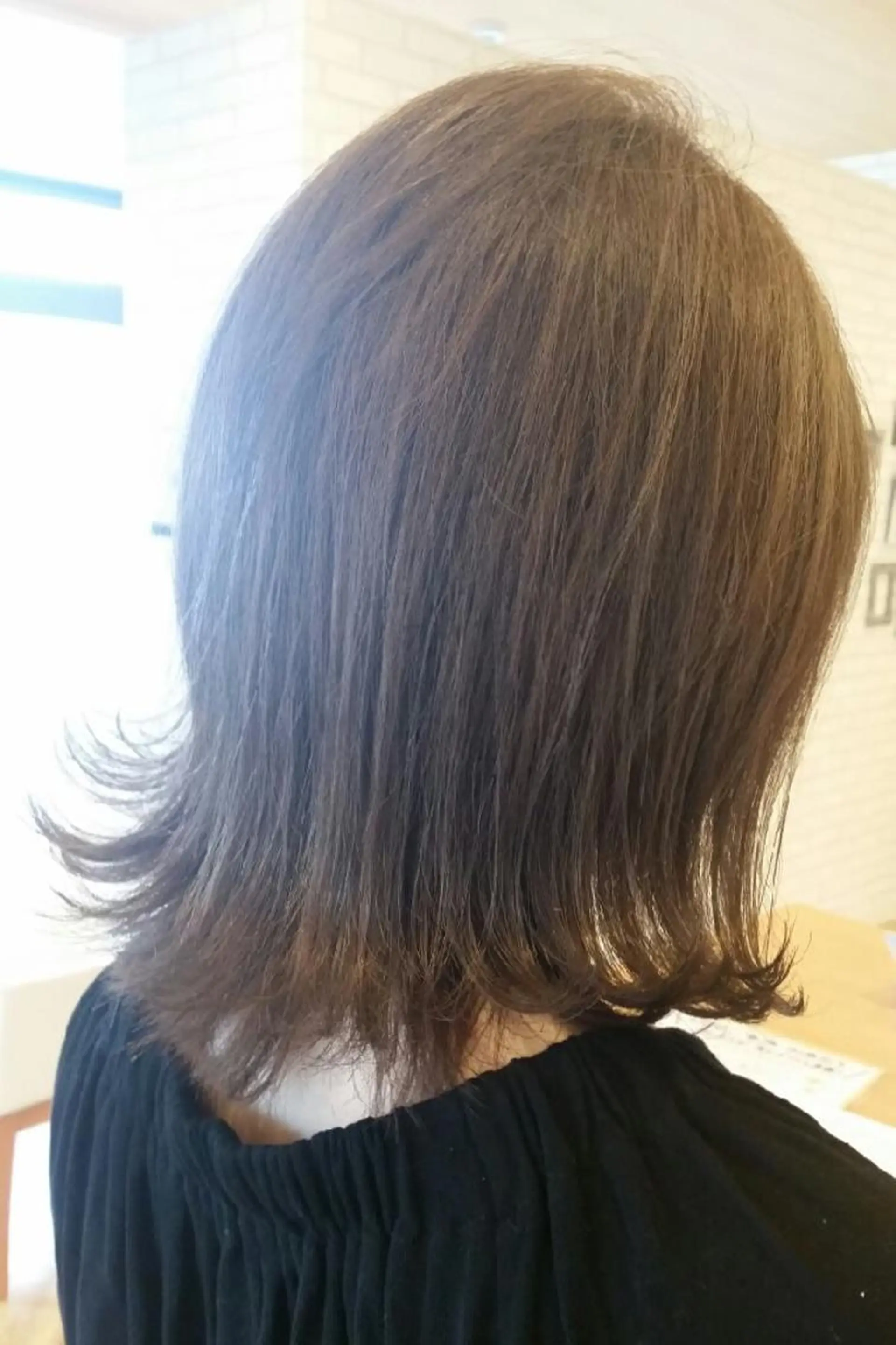 カラー 北野 親善のヘアスタイル
