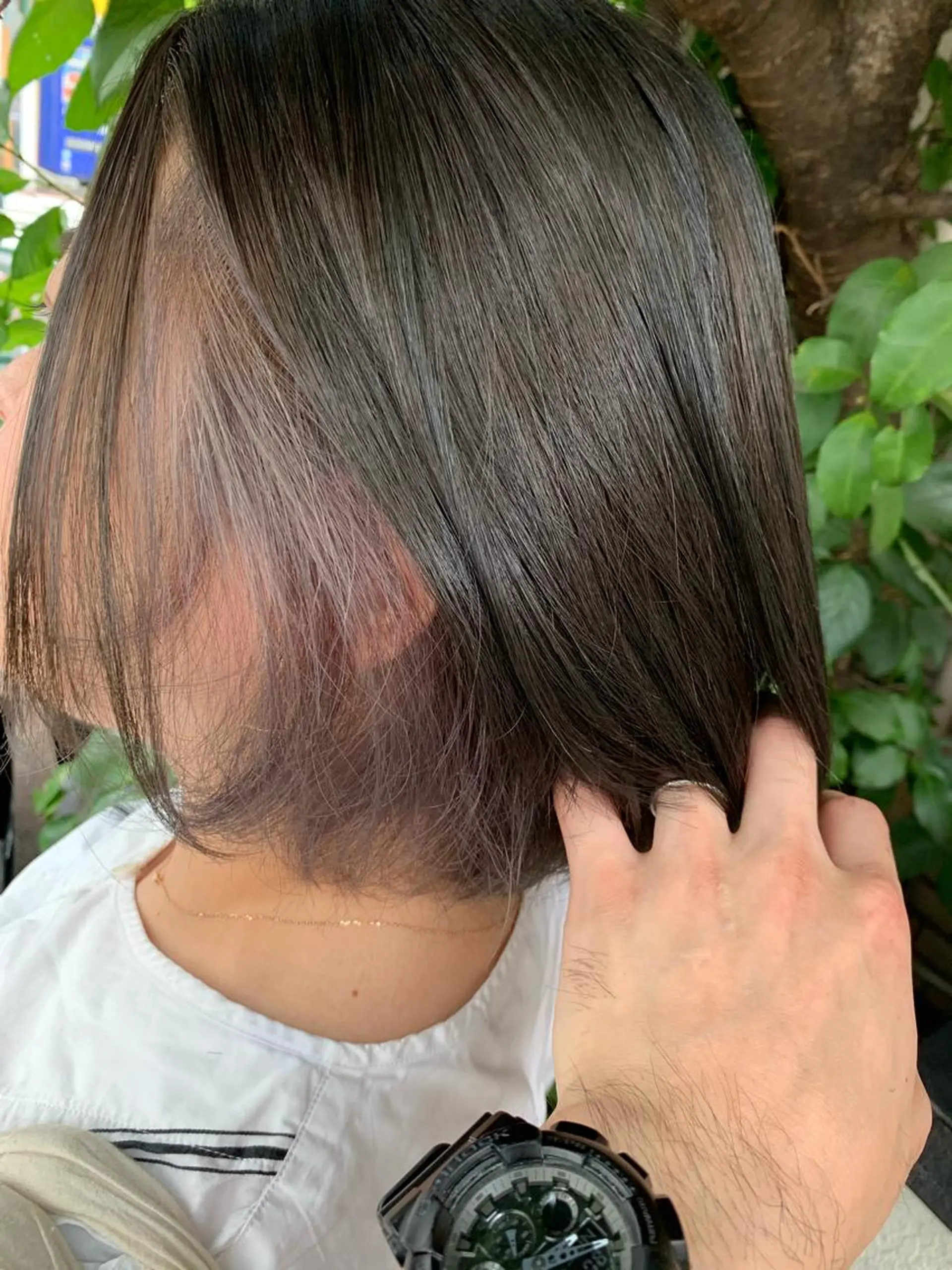 カラー インナーカラー 四ッ井 翔のヘアスタイル