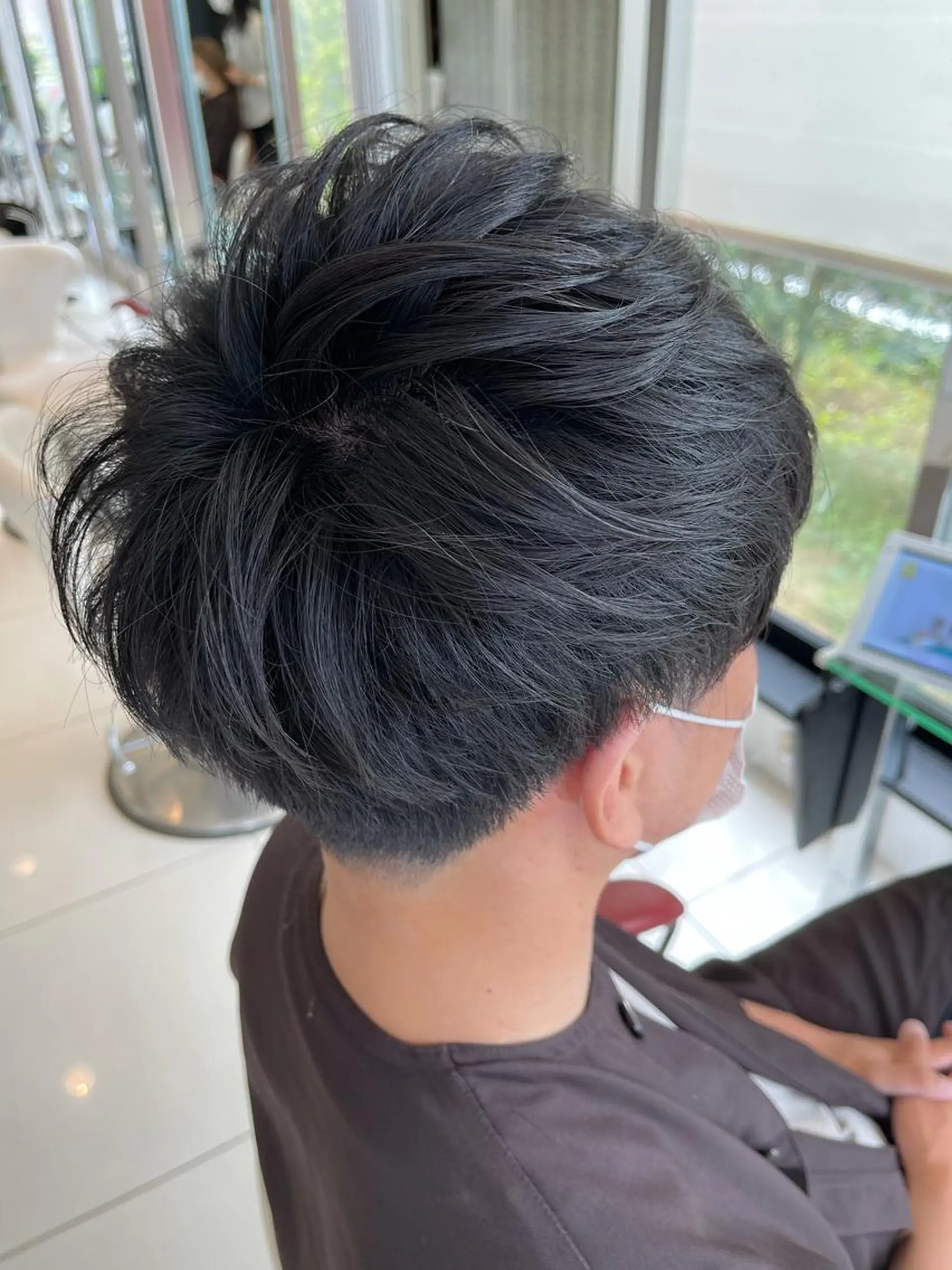 ショート メンズ 杉田 一浩のヘアスタイル