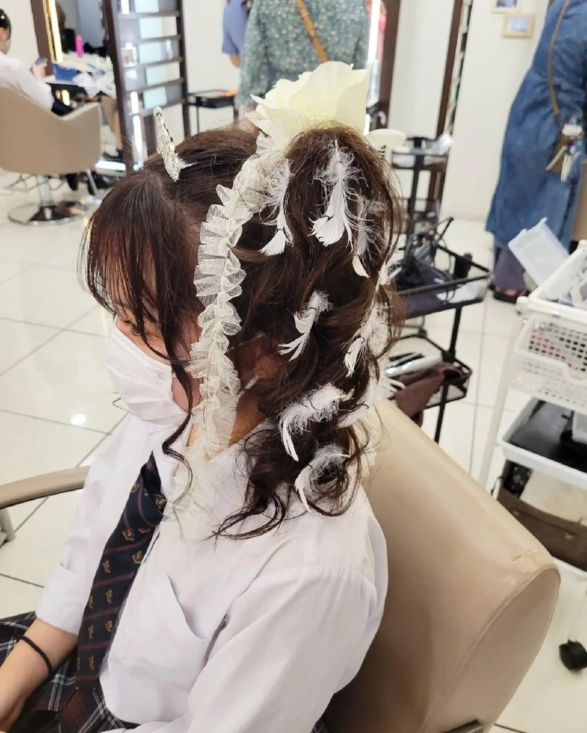 羽エクステ🩷 🤍まき🤍のヘアスタイル