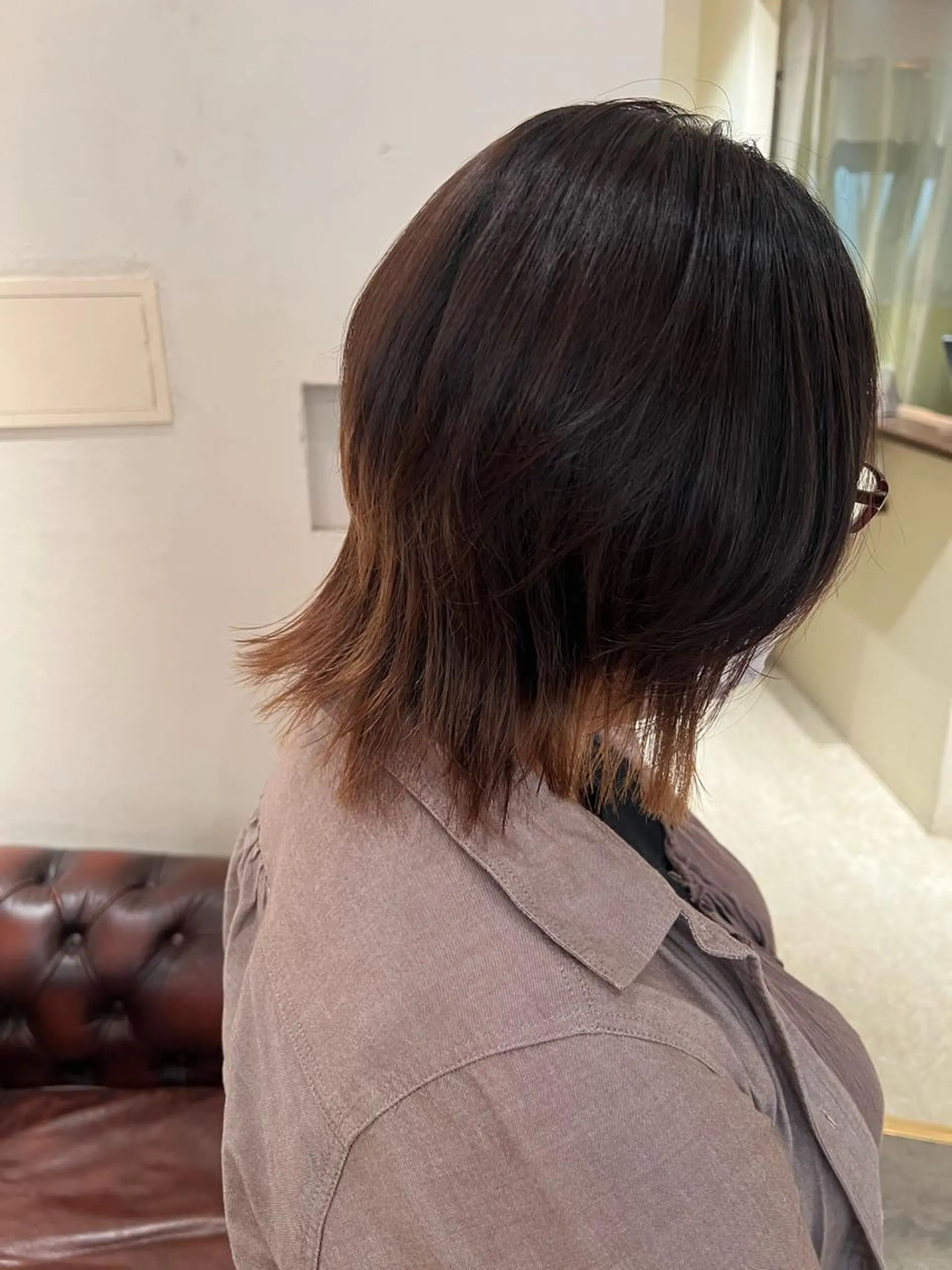 ミディアム レイヤーカット NAO🌿似合わせ トレンドhairのヘアスタイル