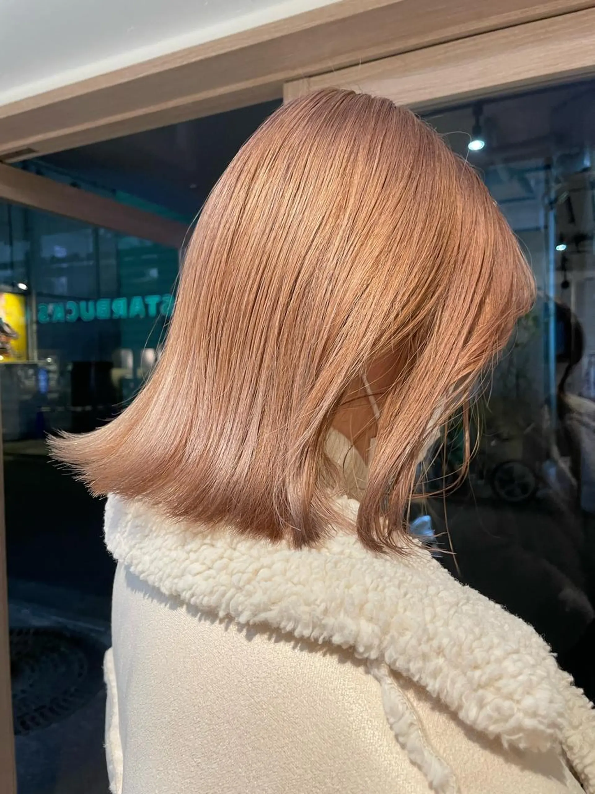 ミディアム カラー ヘアカラー トリートメント ヘッドスパ ヘアセット SALOWIN下北沢所属・hazuki 🌝のヘアスタイル