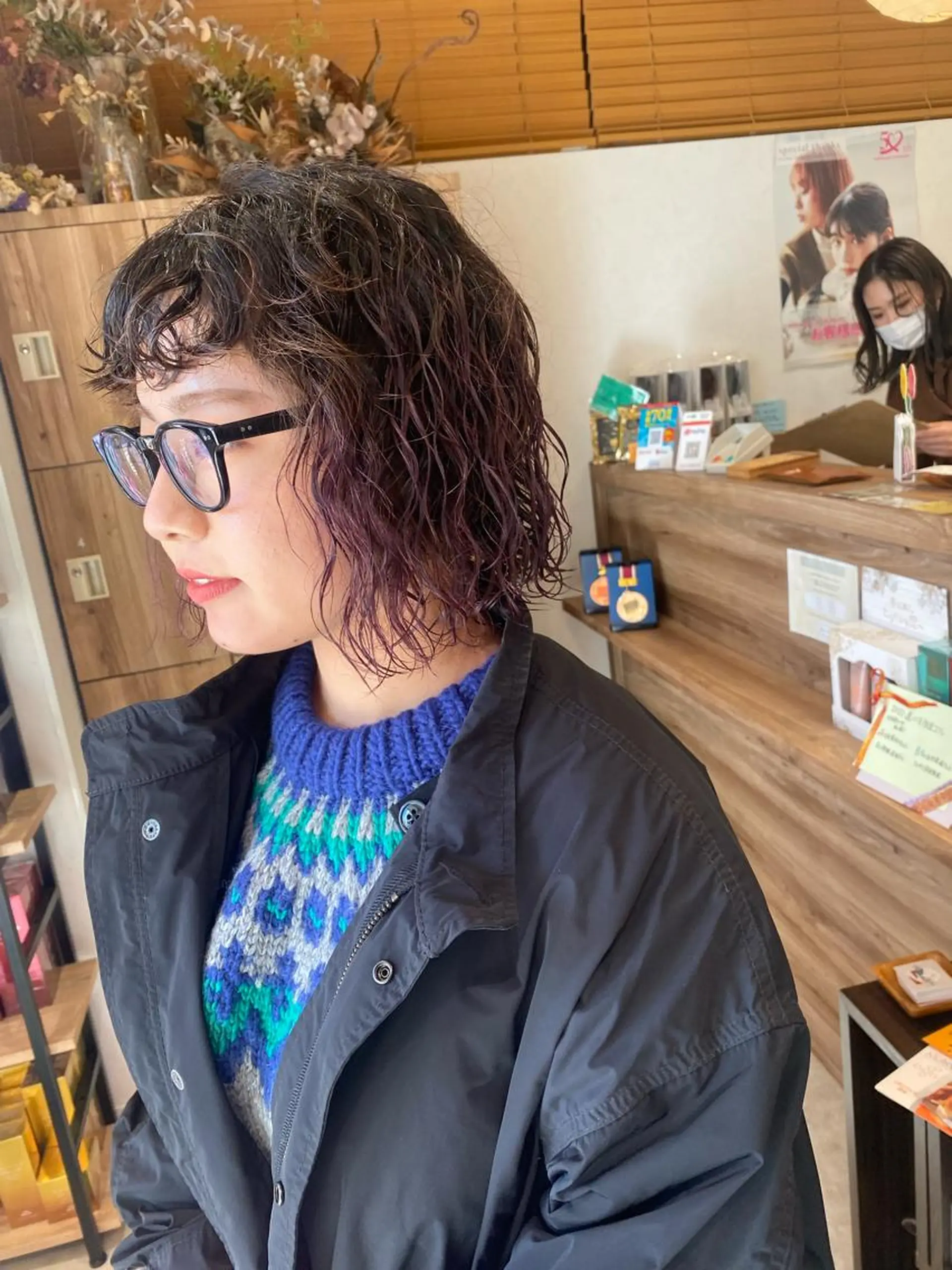 ショート パーマ パーマ パーマ指名No1 /namiのヘアスタイル