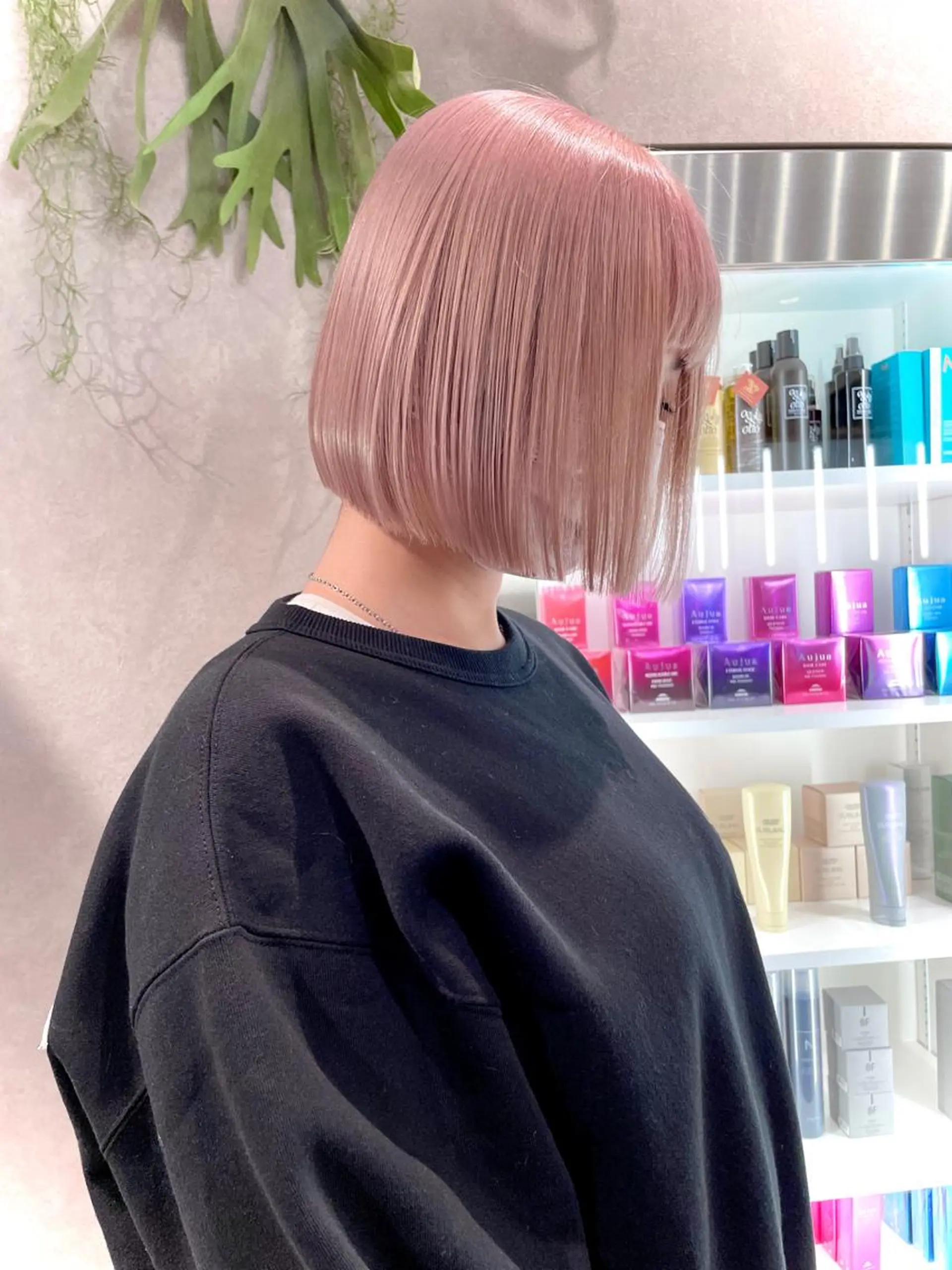 カラー スミレ /メンズ /コーンロウのヘアスタイル