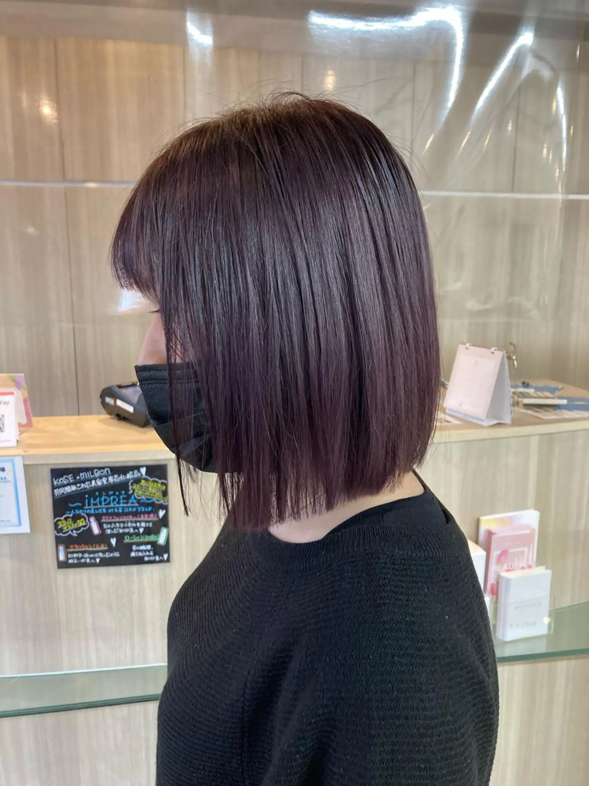 ミディアム カラー カット ヘアカラー トリートメント ヘアセット ✂️似合わせの魔術師 石田一樹✂️のヘアスタイル