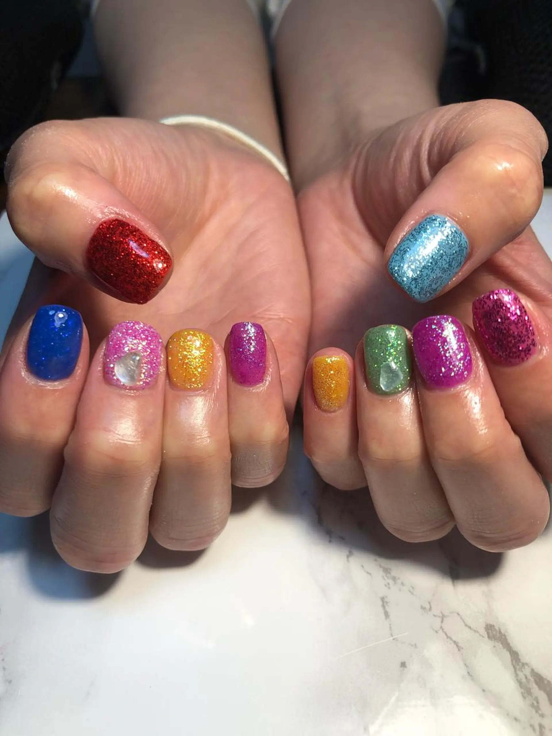 ネイル ラメ(グリッター) ハンドネイル Nail salon Museのネイルデザイン