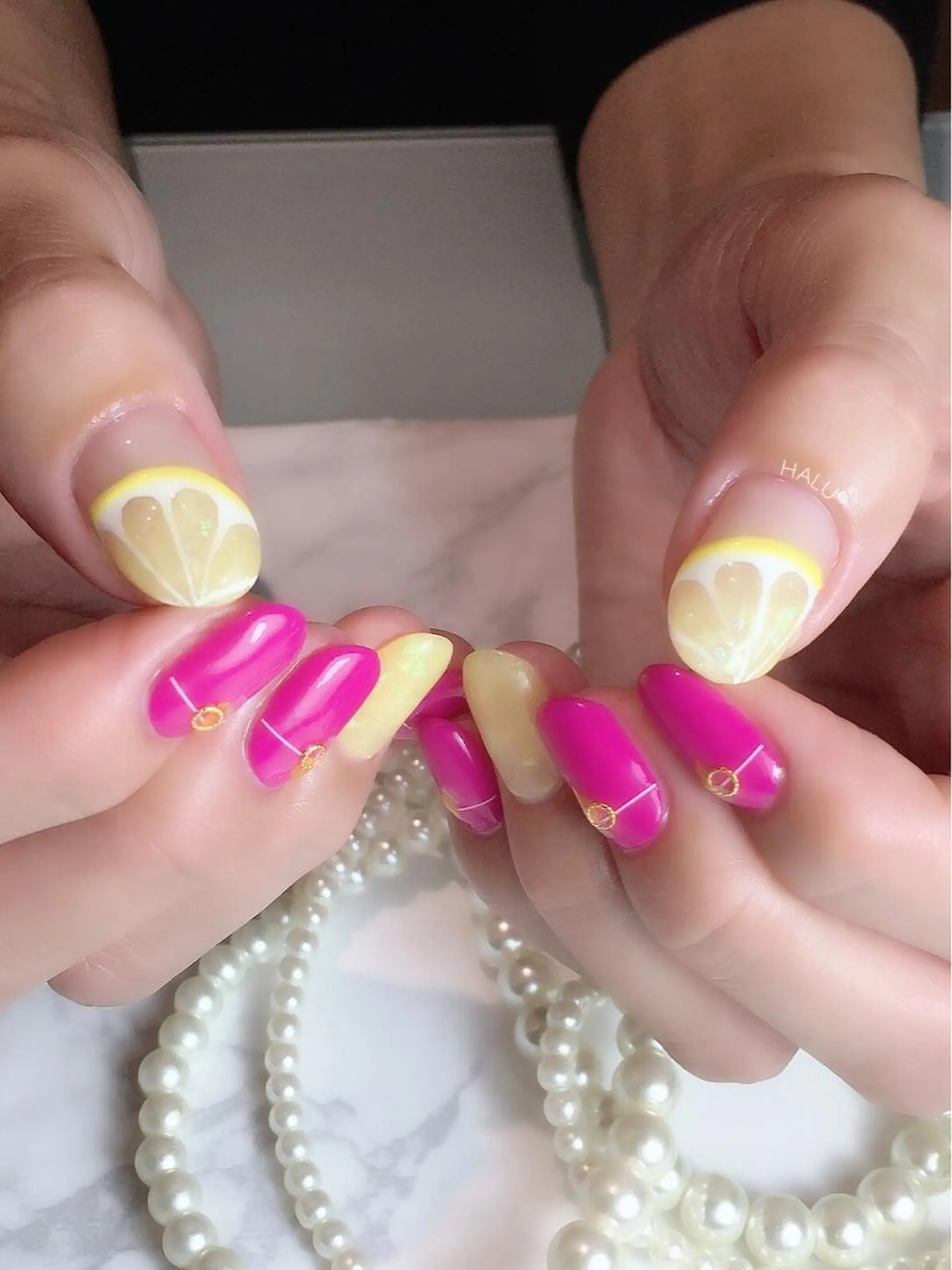 ネイル フットネイル HALU ハルのネイルデザイン