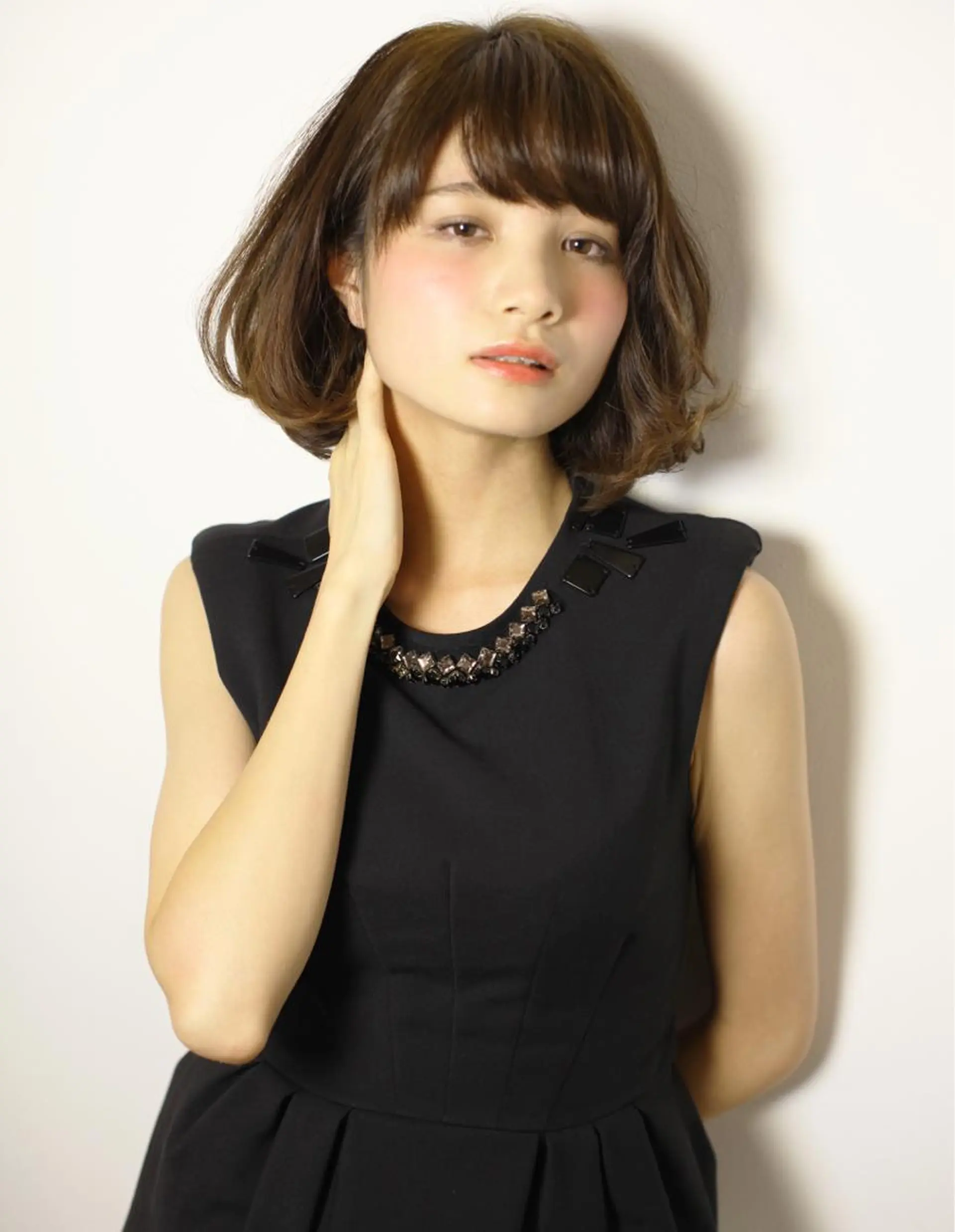 ショート ミディアム カラー パーマ ベージュカラー VIVIE【ヴィヴィ】所属・髪質改善/韓国風 レイヤー/田村祐樹のヘアスタイル