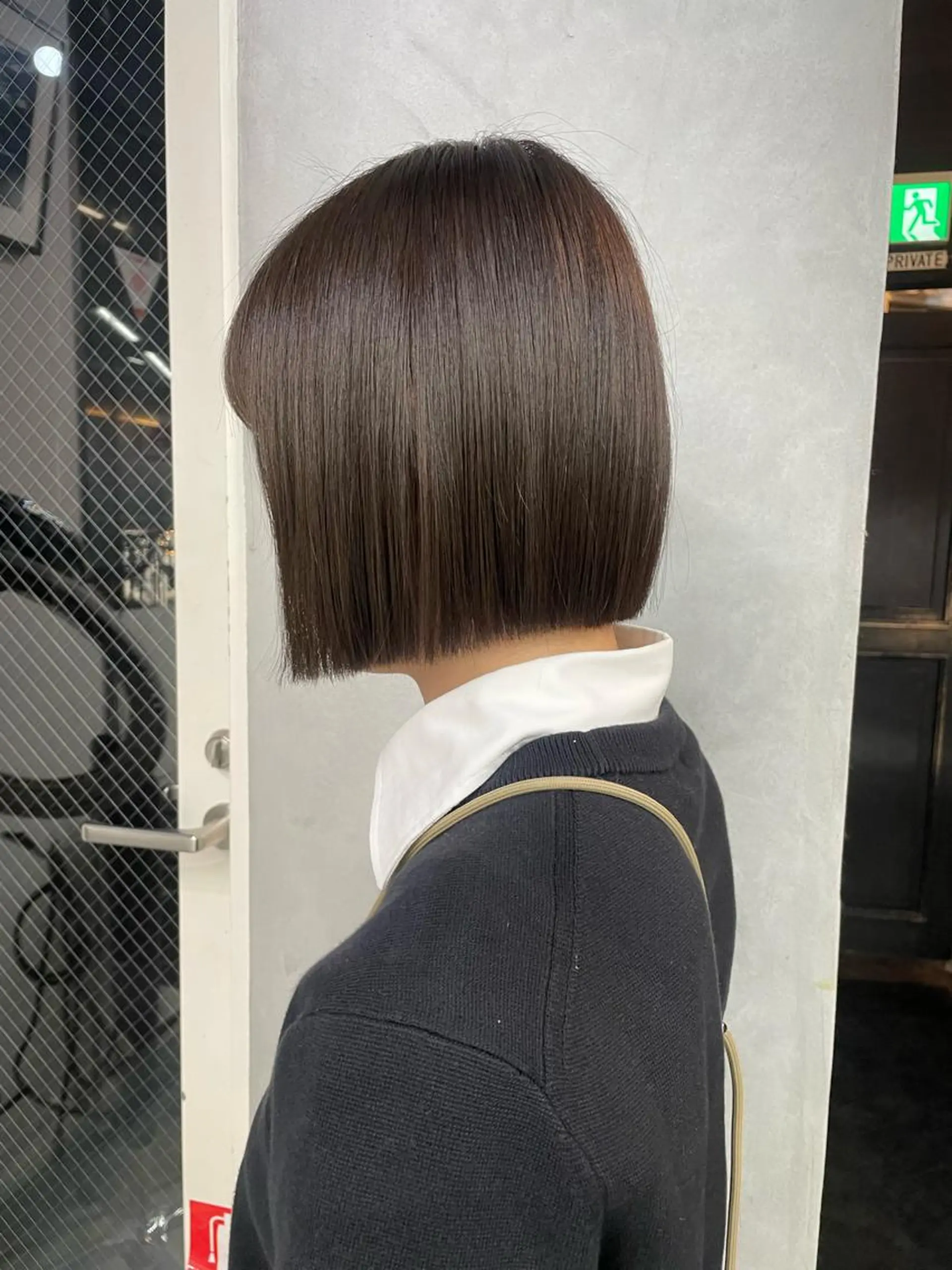 ショート ボブ Rico / bob/グレージュのヘアスタイル