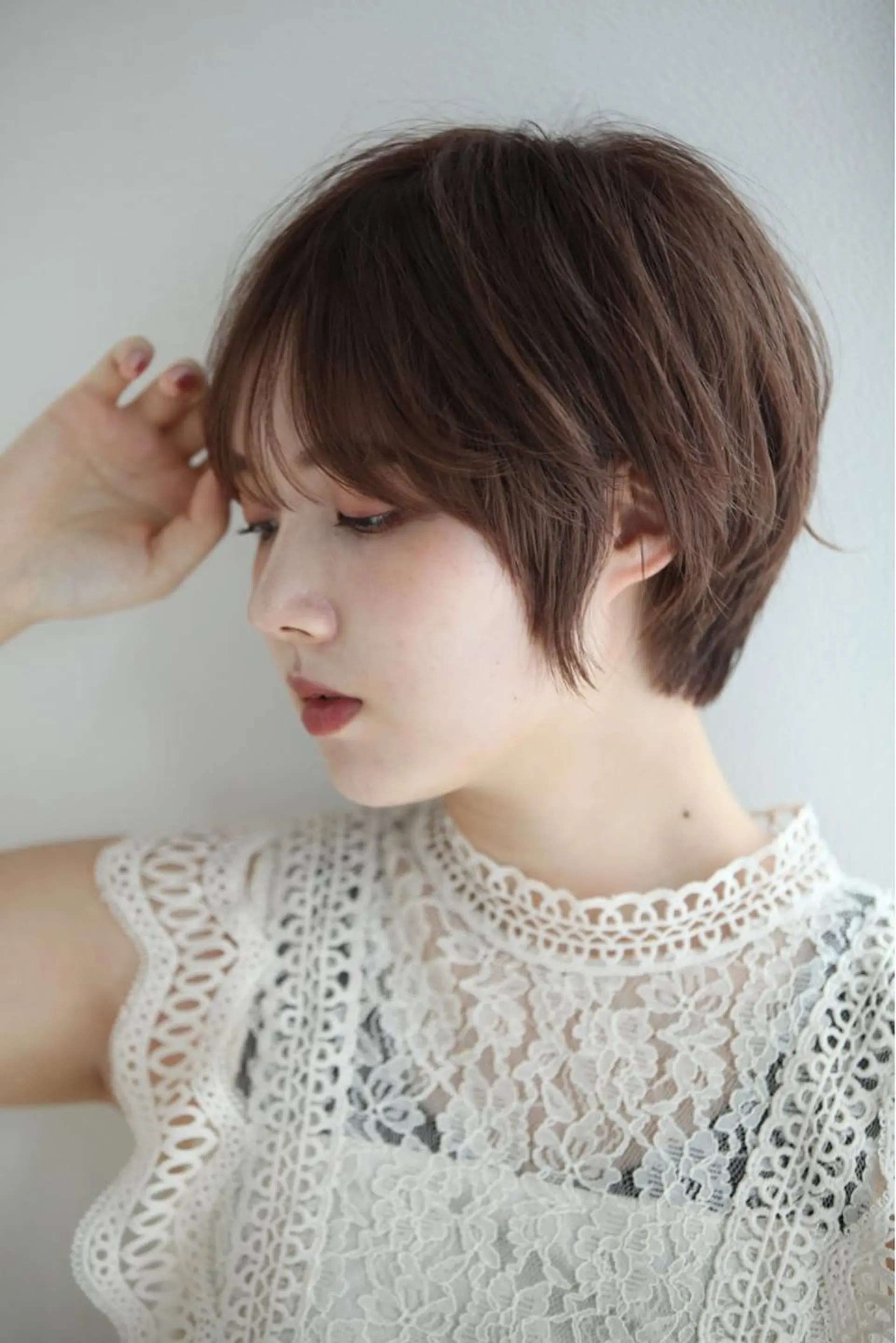 ショート カット トリートメント 大倉 未波のヘアスタイル