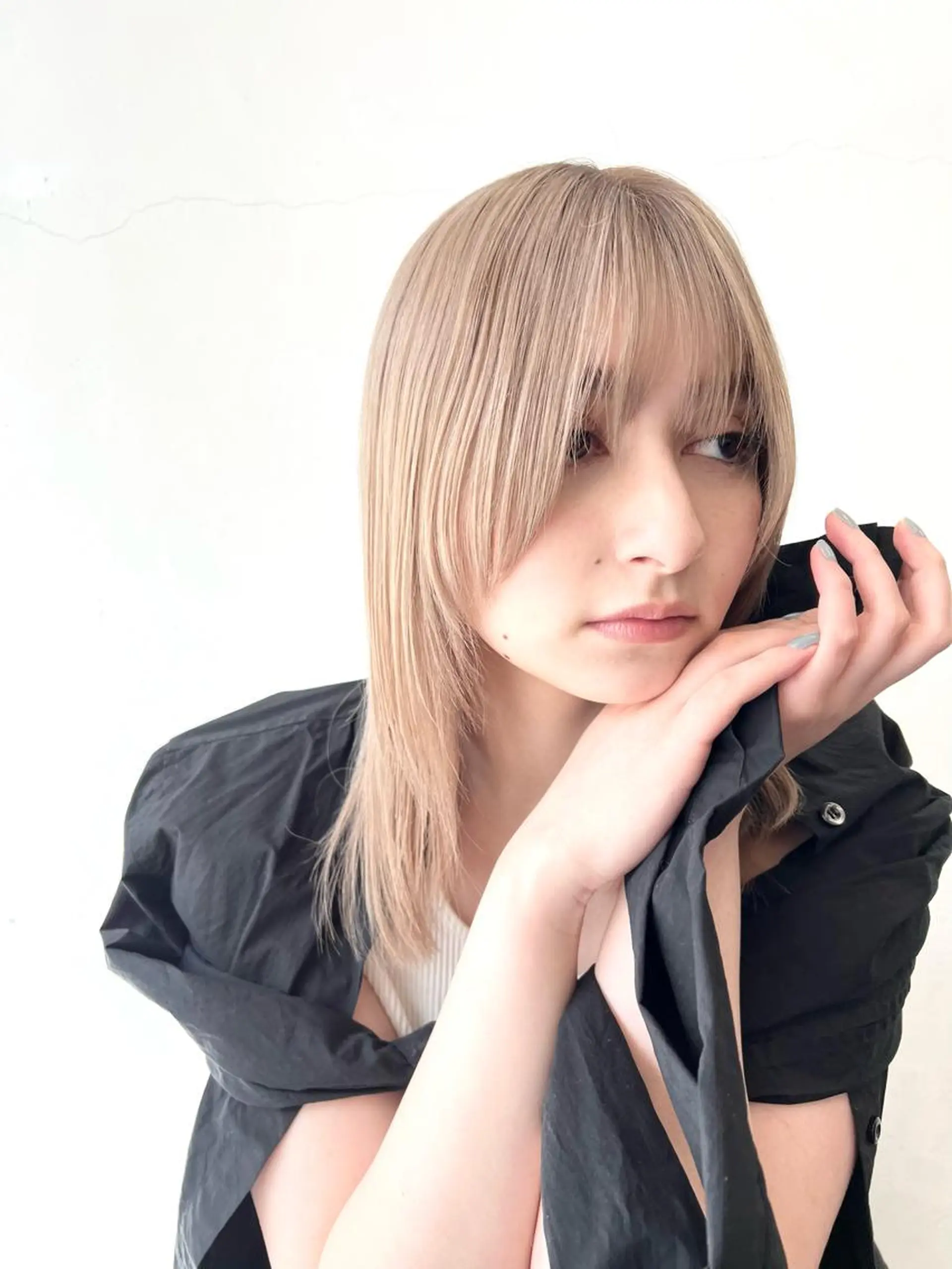 ミディアム カット ヘアカラー トリートメント HARU//原宿🤍 リピート率NO.1のヘアスタイル