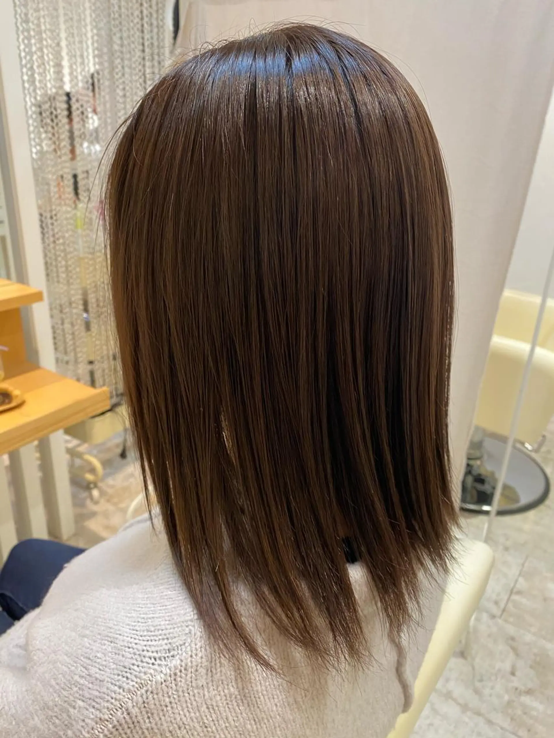 セミロング カラー Design Color🐰アユミのヘアスタイル