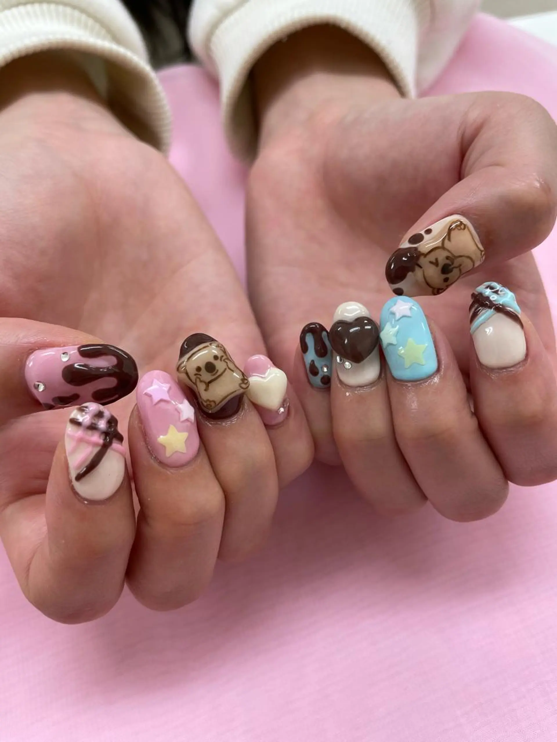 ネイル ハンドネイル 五十嵐 美智のネイルデザイン