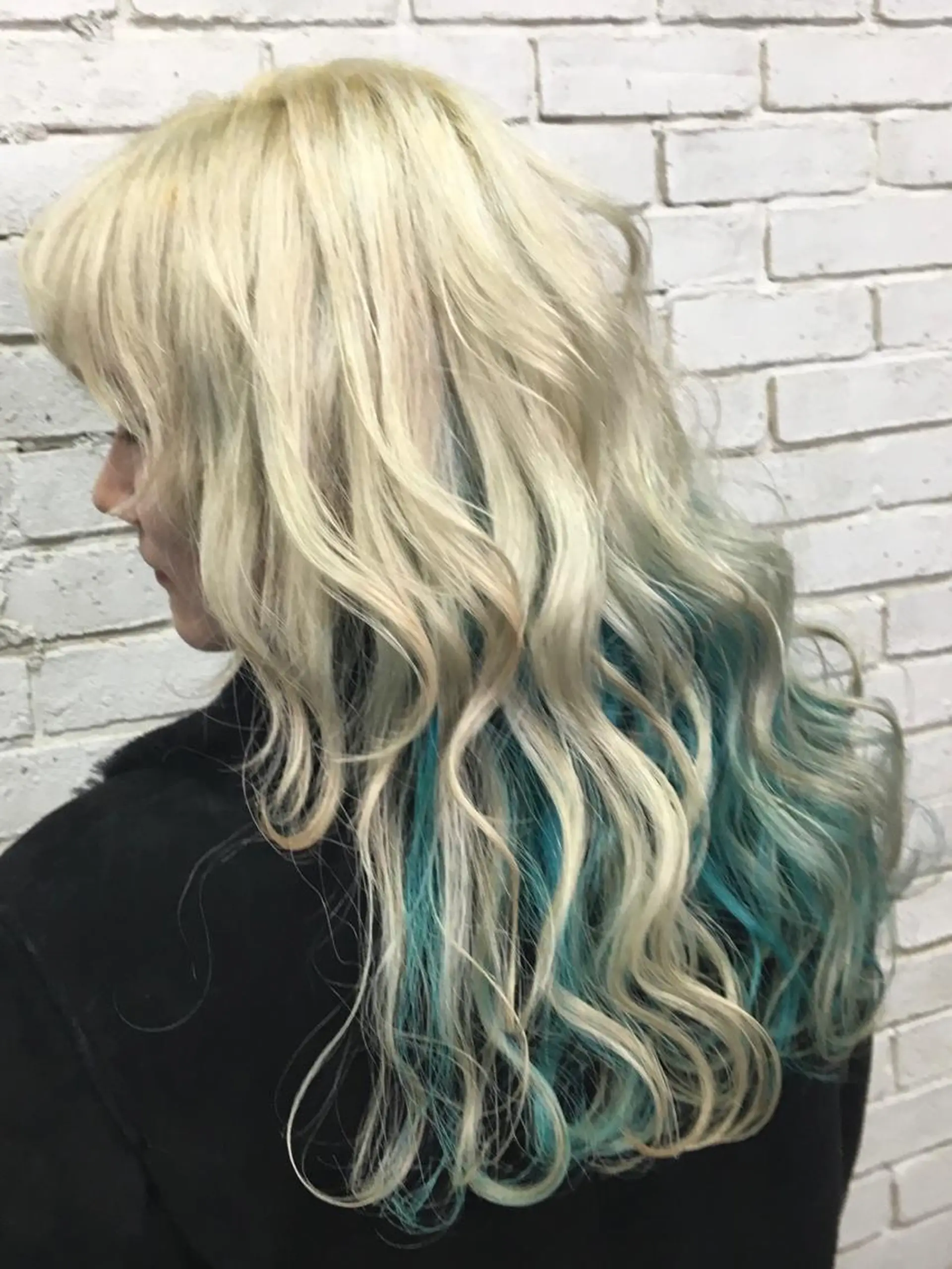 ロング カラー バレイヤージュ ブリーチ ケアブリーチ ダブルカラー ハイライトカラー welring hair salon所属・welring hair salonのヘアスタイル