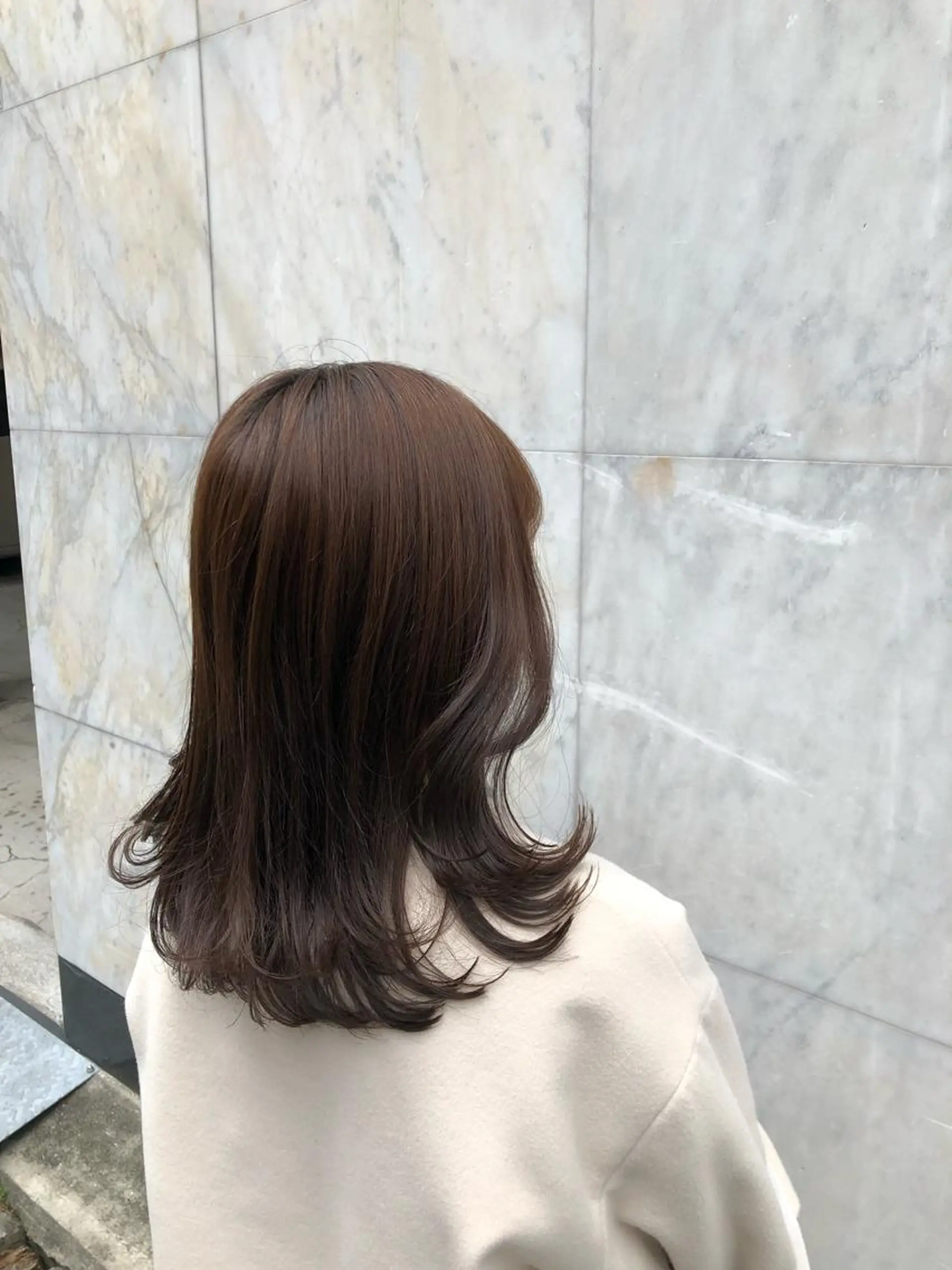 ロング 安永 将悟のヘアスタイル