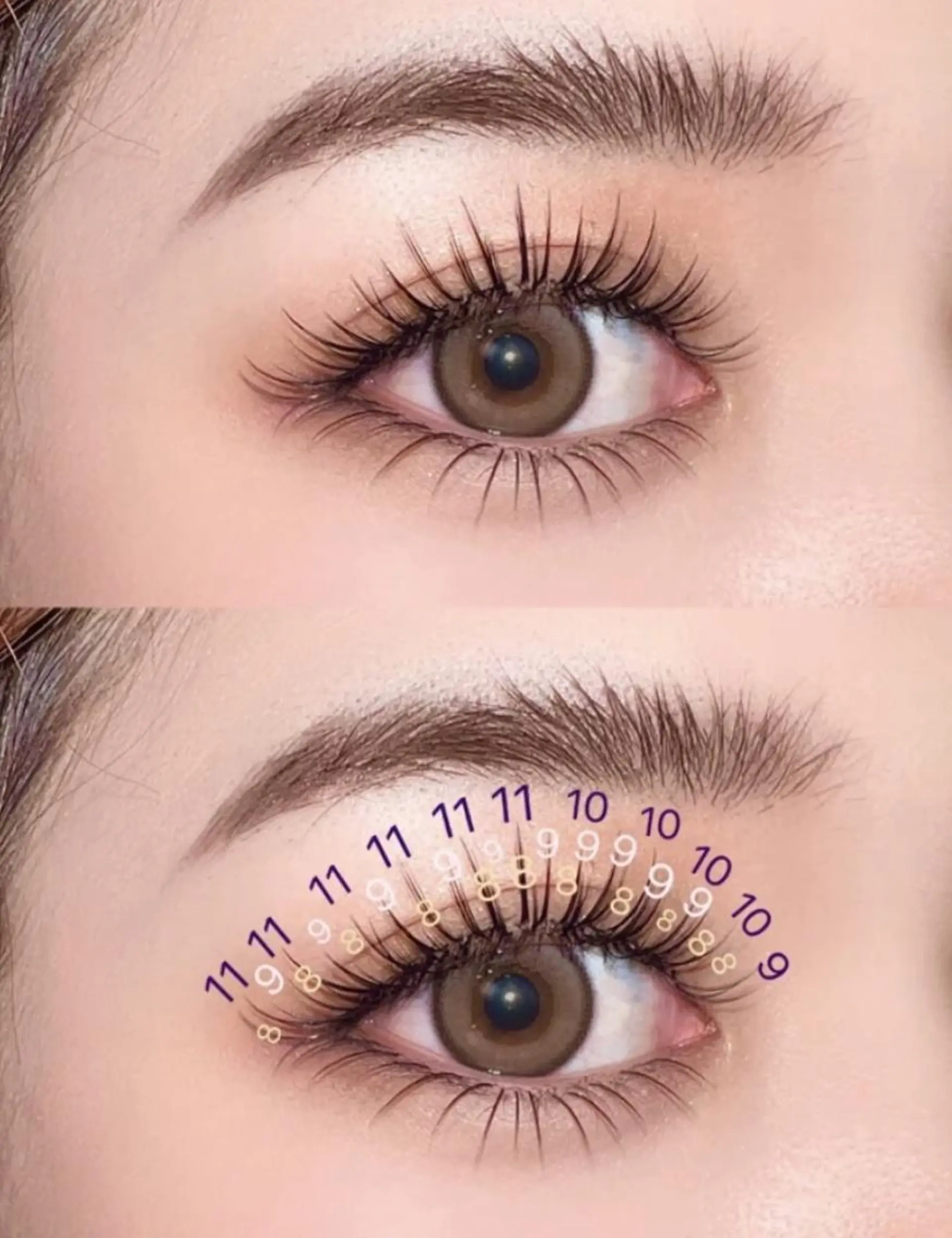 マツエク・マツパ Cute B e au t yのマツエク・マツパデザイン