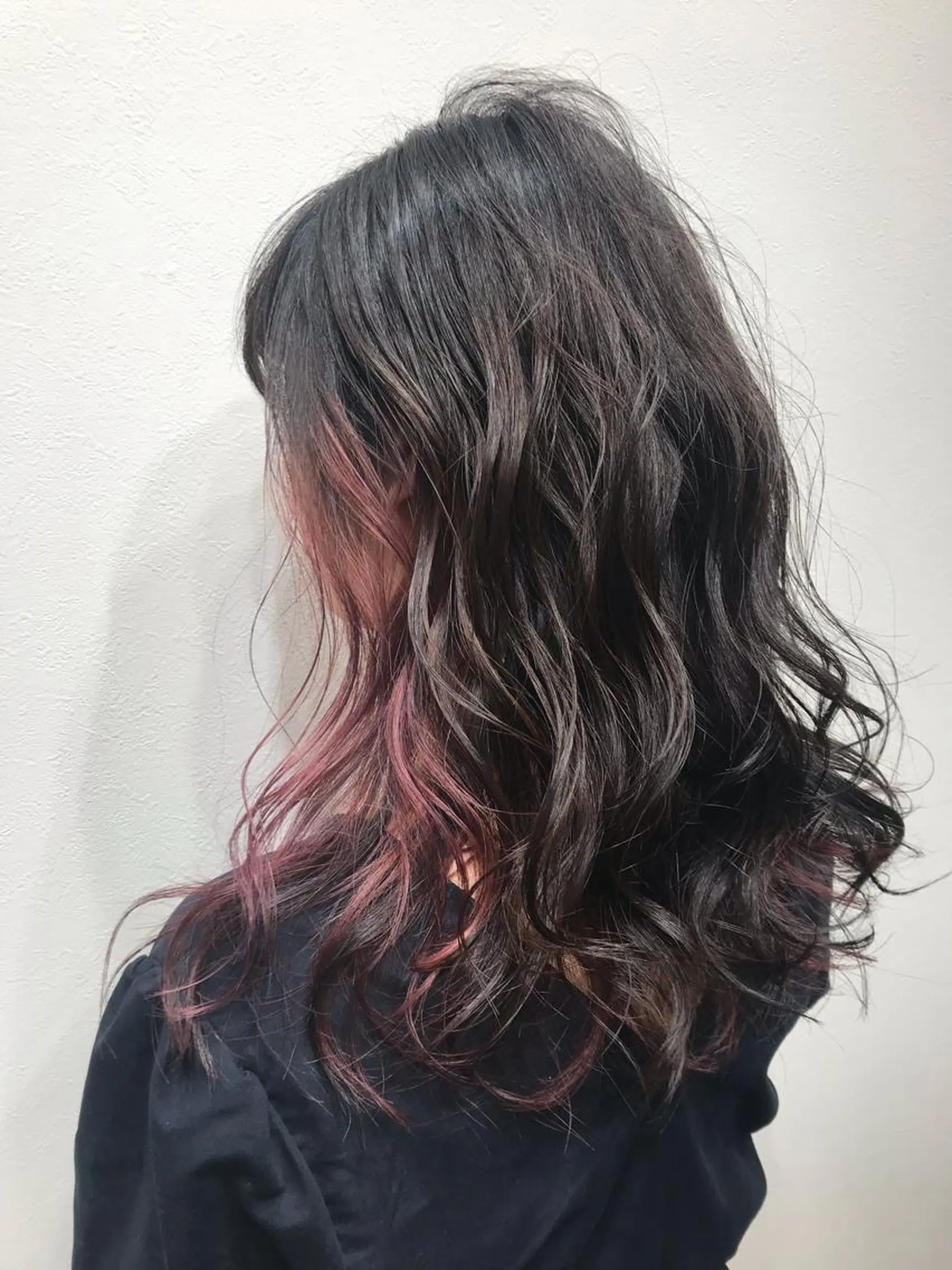 セミロング カラー カット ヘアカラー トリートメント 酸性ストレート/ブリ ーチなし/中村 匠のヘアスタイル