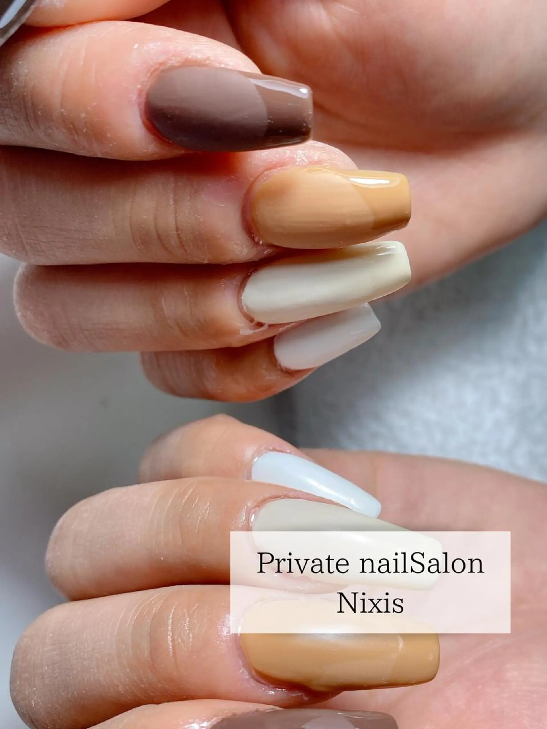 ネイル 長さ出し フレンチネイル 大人キレイ 𝑁𝑖𝑥𝑖𝑠のネイルデザイン