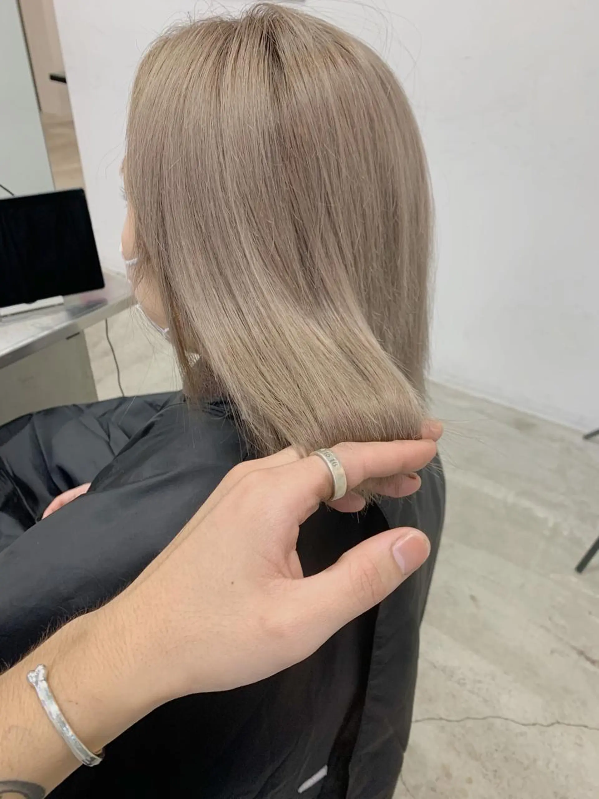 ミディアム 韓国風/髪質改善 赤み消し✨junkiのヘアスタイル