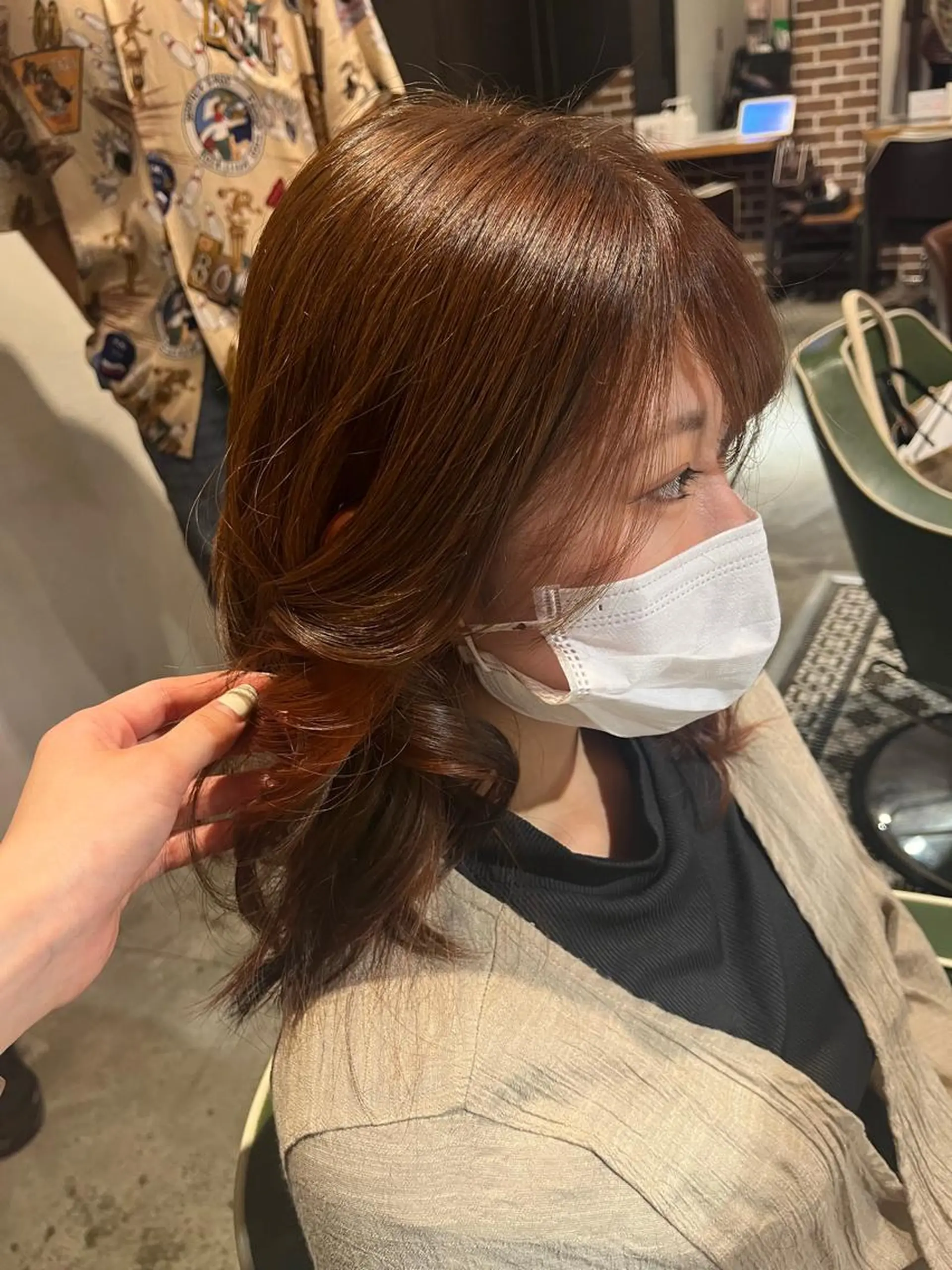 カラー SEKINE KANAのヘアスタイル