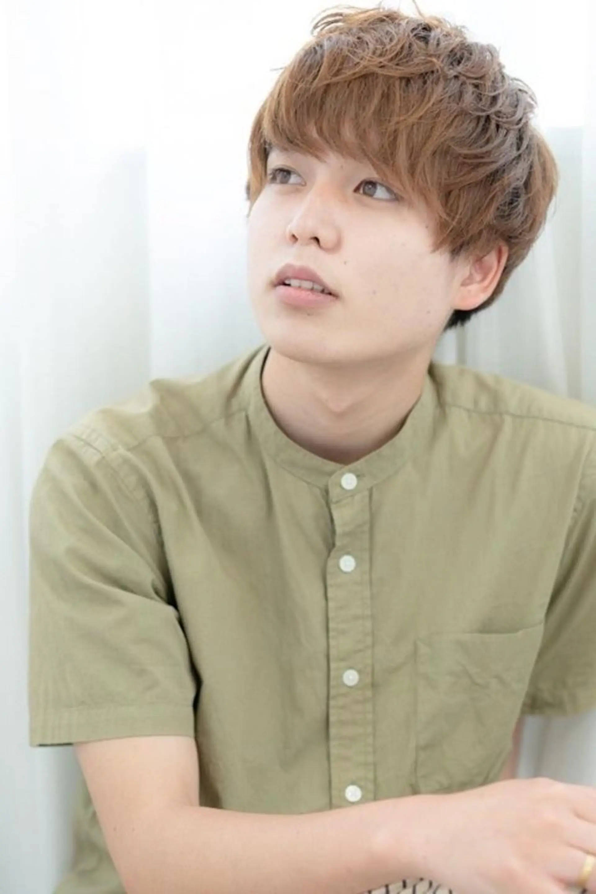 ミディアム メンズ カラー beauty beast前田店のヘアスタイル