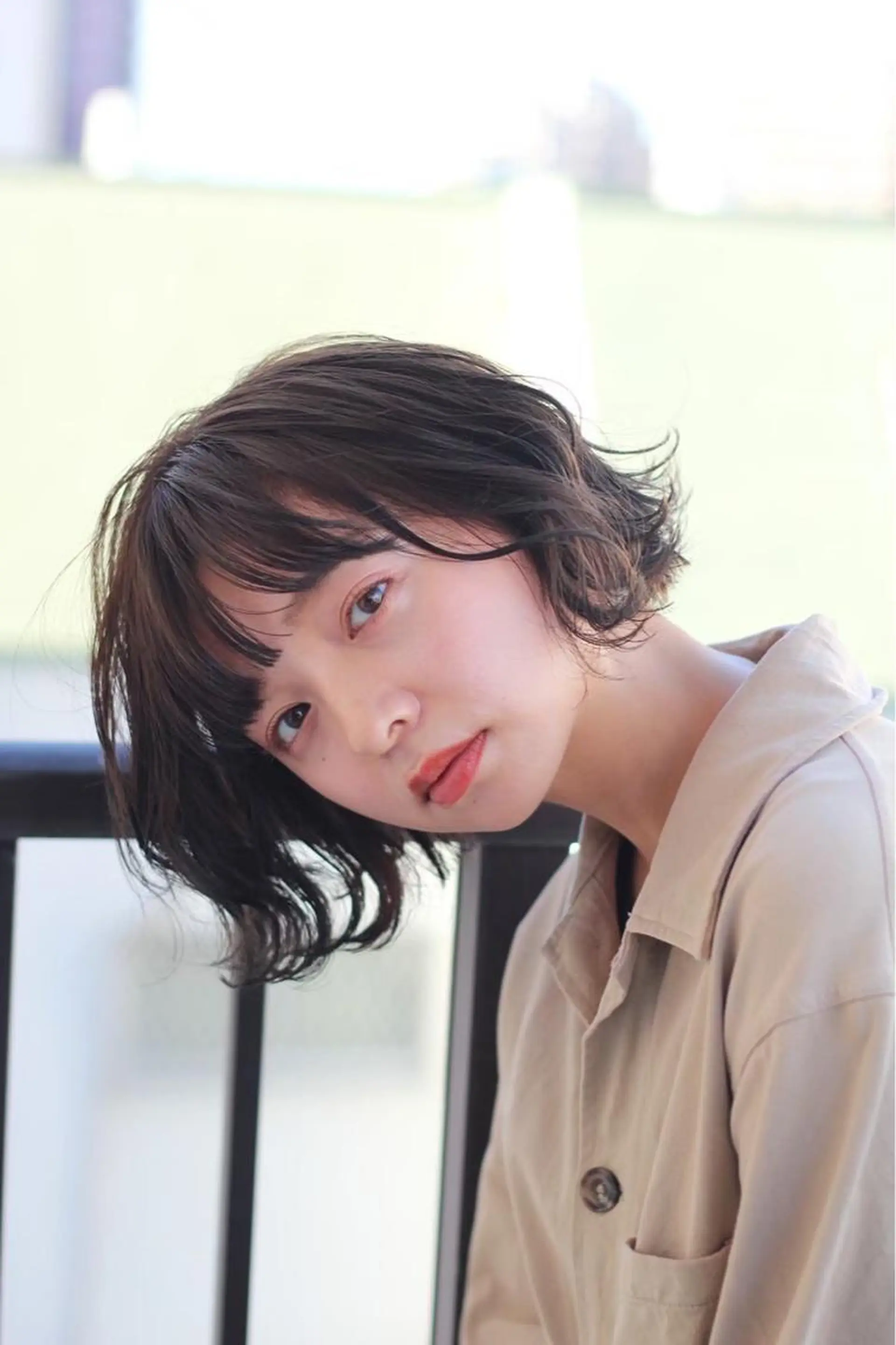 ショート カラー カット ヘアカラー トリートメント L.E.M泉中央店長 小野寺優斗のヘアスタイル