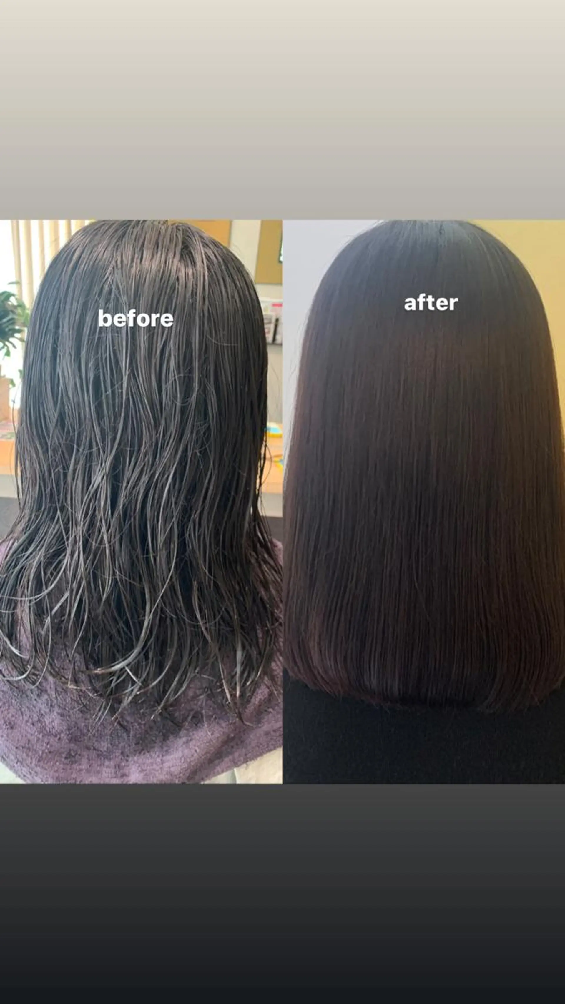 ミディアム パーマ カット 縮毛矯正 トリートメント hub hair レイヤー/透明感のヘアスタイル