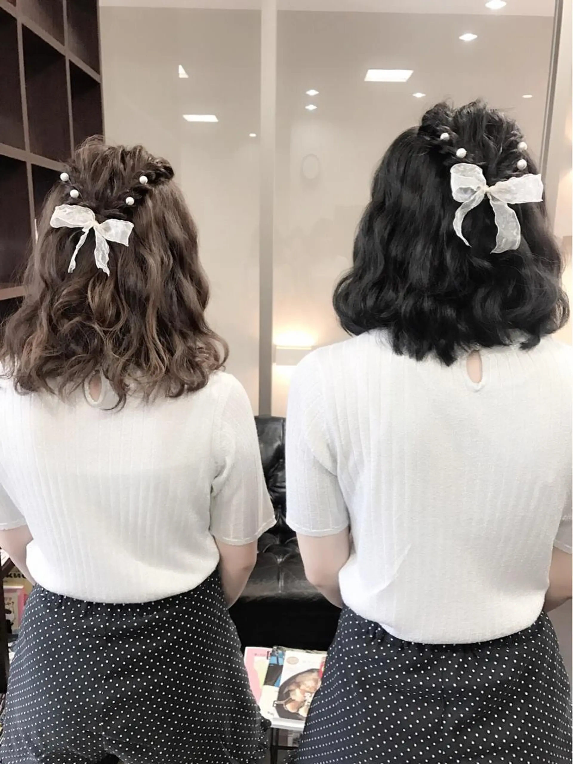 ミディアム ヘアアレンジ 沢田 瞳のヘアスタイル