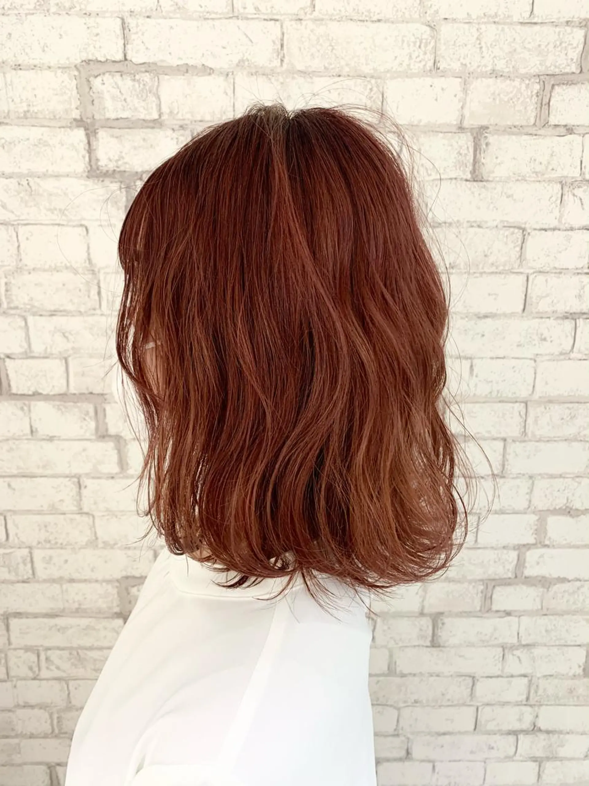 ミディアム 特殊カラー/ブリーチ 道満ゆいなのヘアスタイル