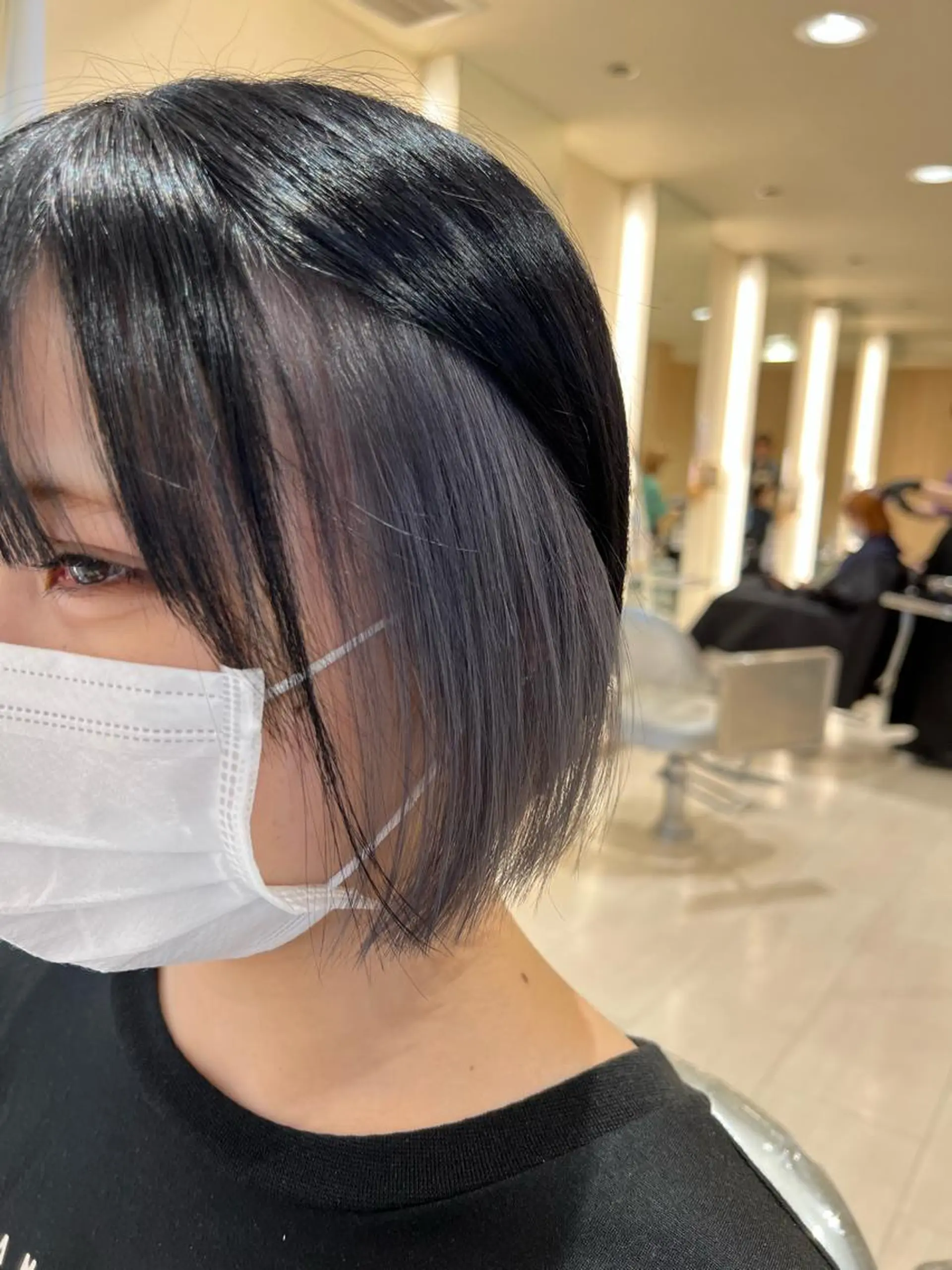 カラー ブリーチ 久永 菫のヘアスタイル