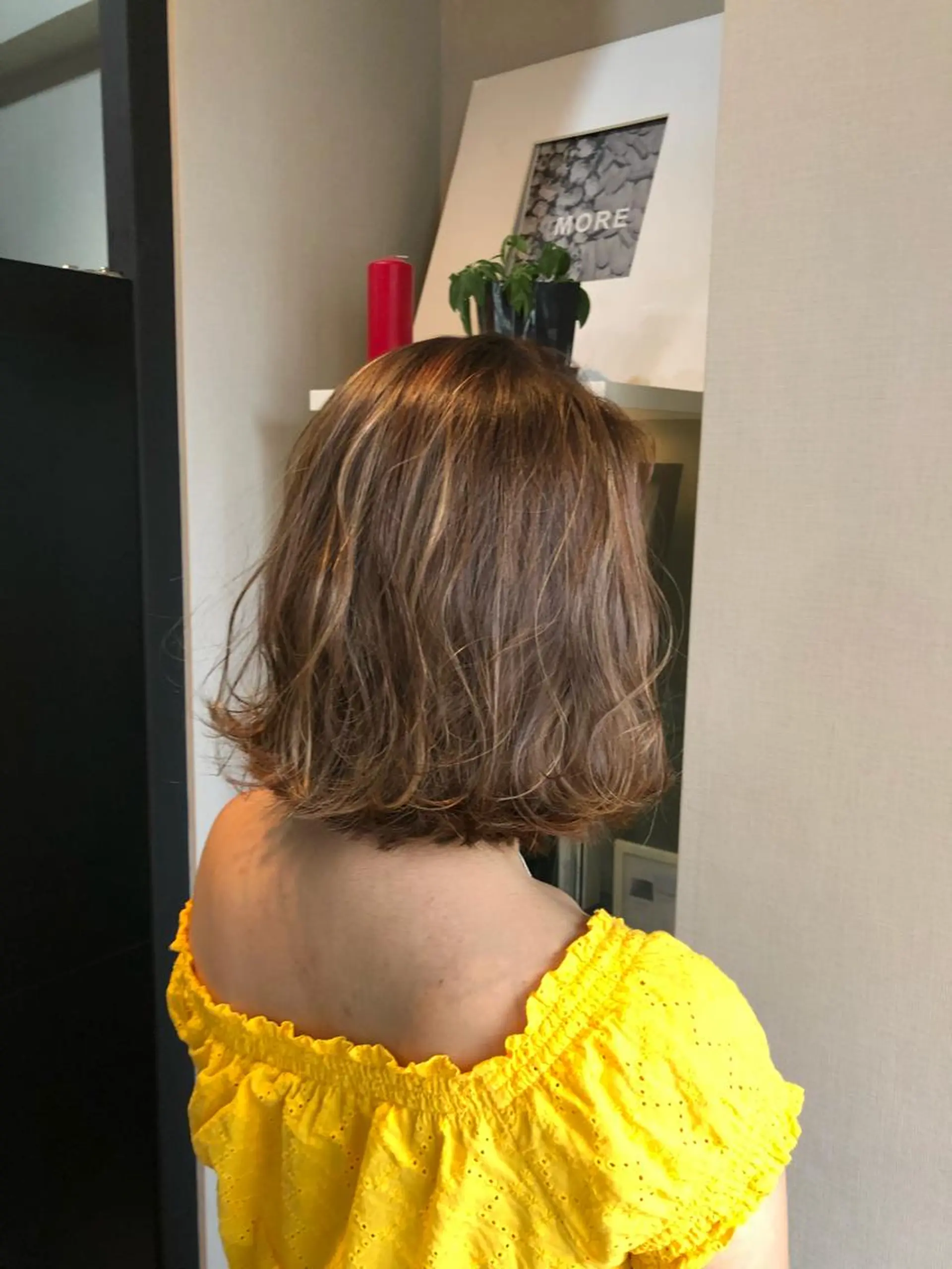 ミディアム カラー ハイライト/髪質改善 ans/黒木 和大のヘアスタイル