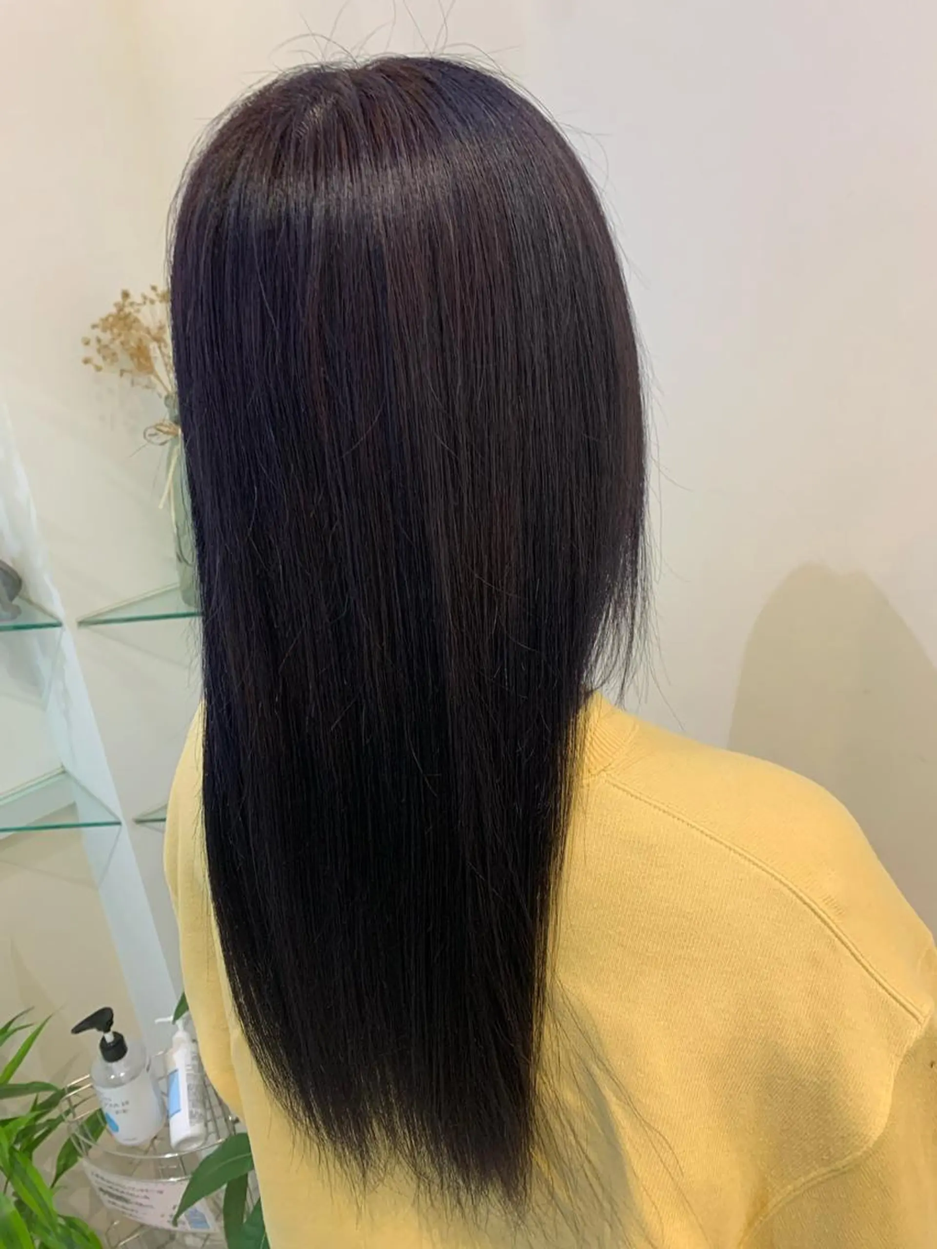 カラー ブリーチしない暖色 カラー🥀杉 優菜のヘアスタイル