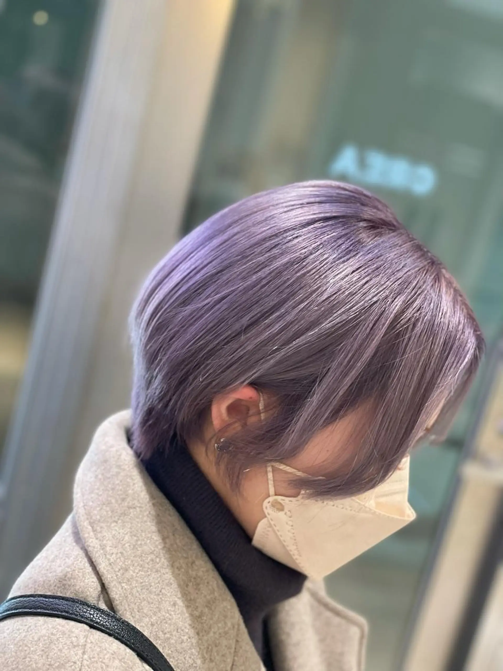 ショート カラー ヘアアレンジ ヘアカラー トリートメント 髪質改善×ハイトーン 中田啄也のヘアスタイル