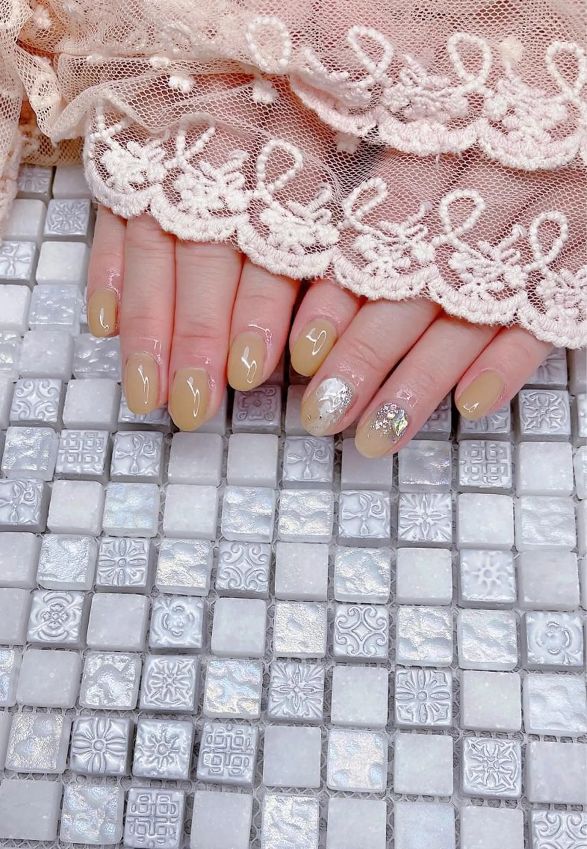 ミディアム めぐみのネイルサロン 惠のネイルデザイン