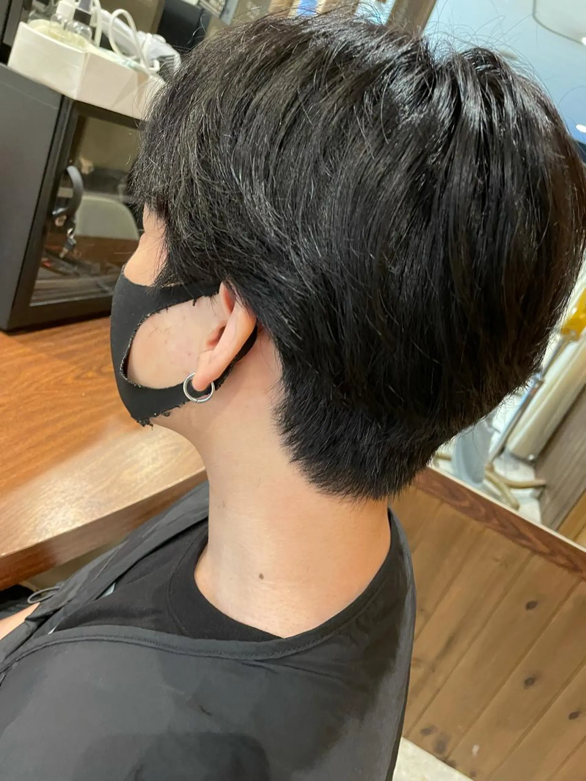 パーマ メンズ 小林 崇雅　ダウンパーマのヘアスタイル